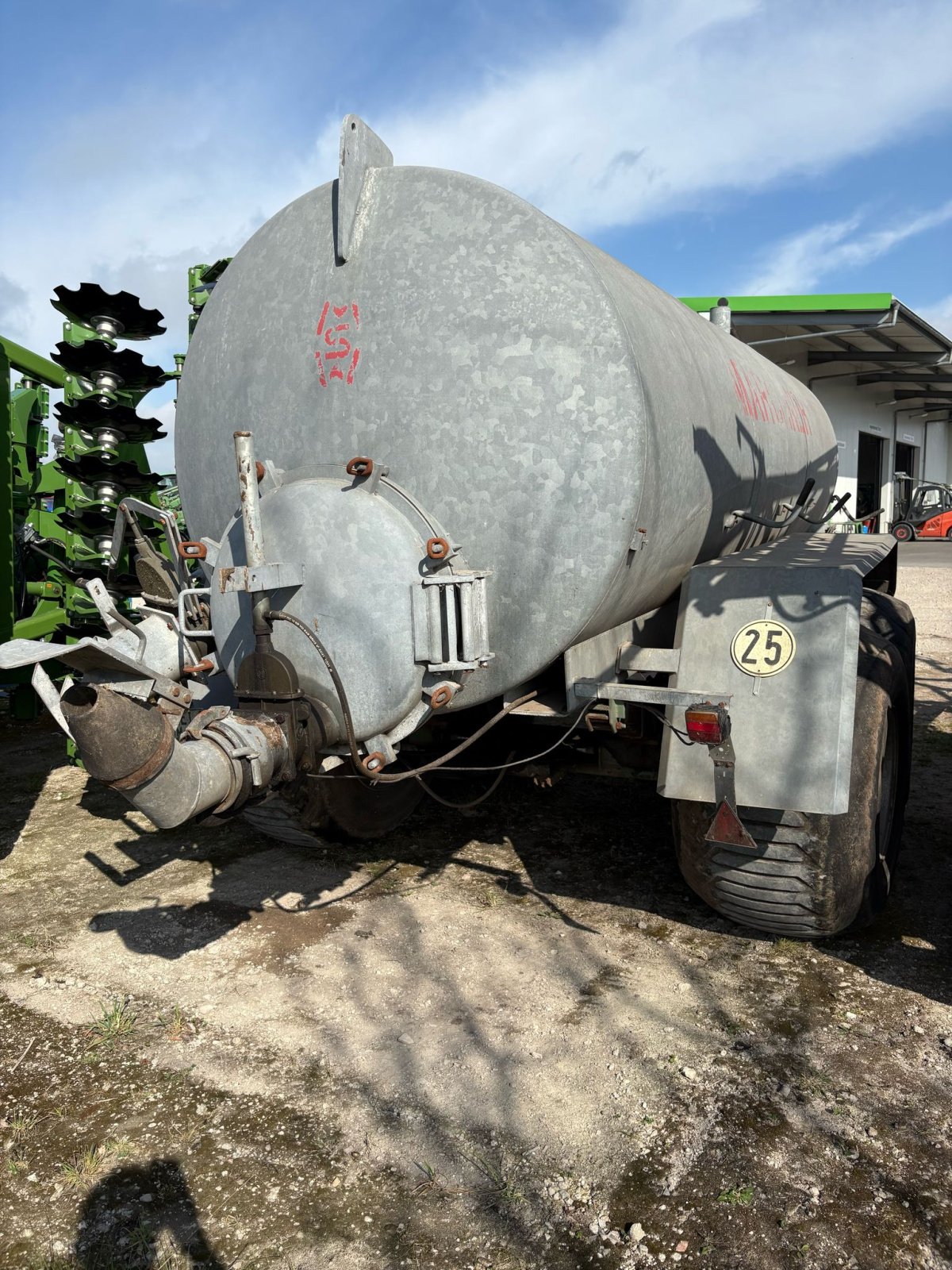 Vakuumfass du type Marchner Güllefass 12 cbm, Gebrauchtmaschine en Lohe-Rickelshof (Photo 5)