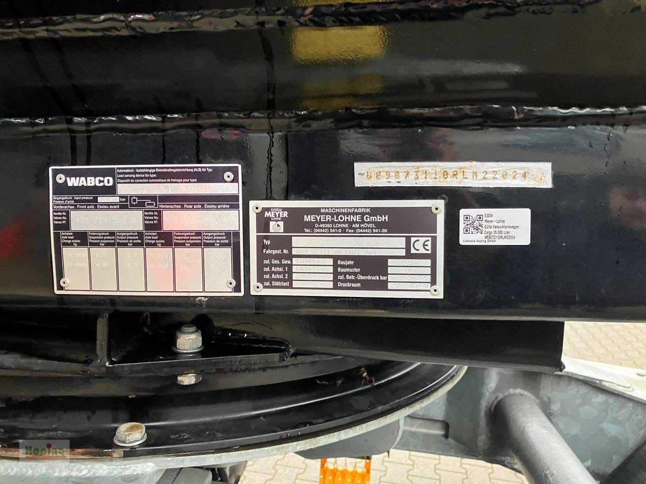 Vakuumfass des Typs Meyer-Lohne Cargo 25.000 Liter, Gebrauchtmaschine in Bakum (Bild 16)