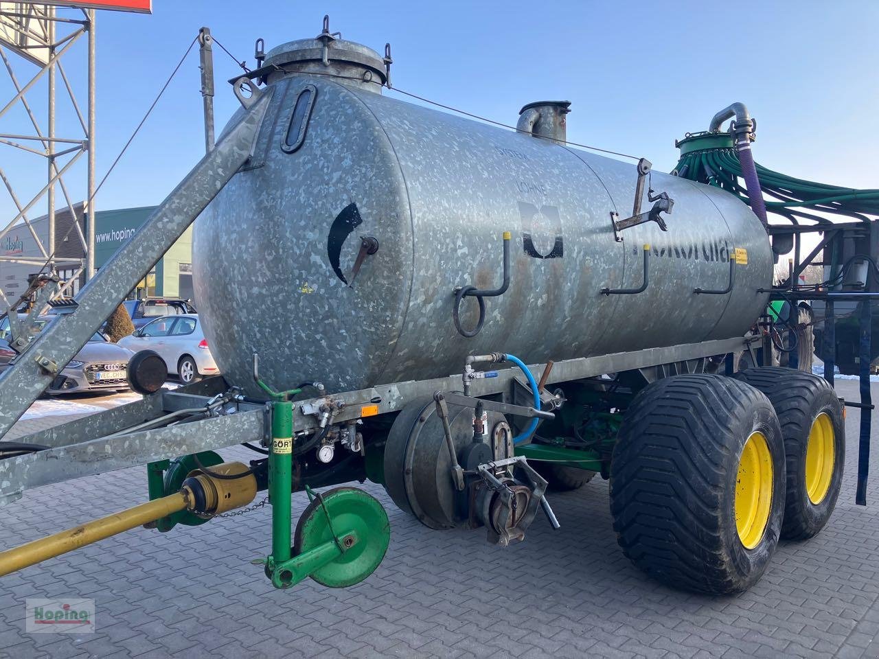 Vakuumfass Türe ait Meyer-Lohne PW10000, Gebrauchtmaschine içinde Bakum (resim 4)