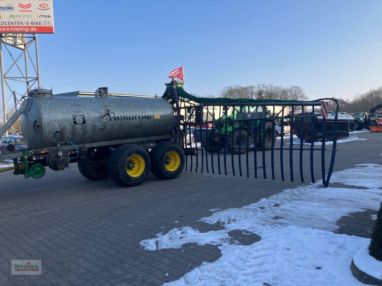 Vakuumfass Türe ait Meyer-Lohne PW10000, Gebrauchtmaschine içinde Bakum (resim 5)