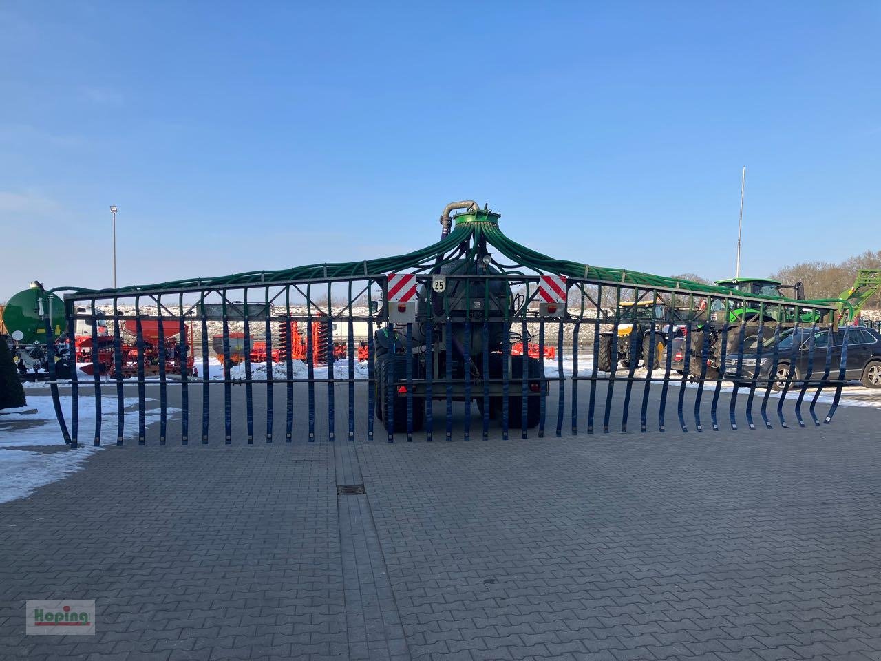 Vakuumfass Türe ait Meyer-Lohne PW10000, Gebrauchtmaschine içinde Bakum (resim 7)