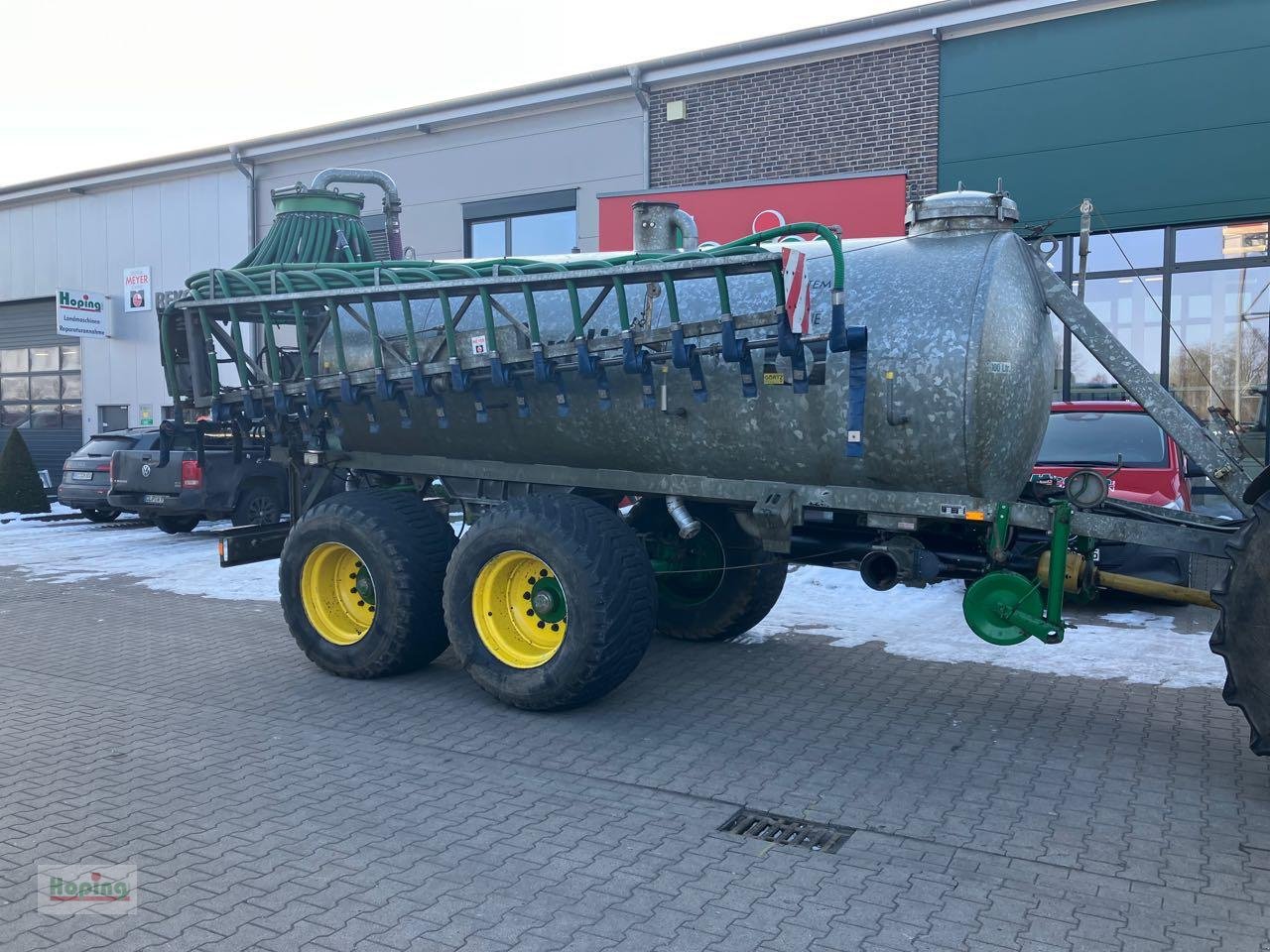 Vakuumfass Türe ait Meyer-Lohne PW10000, Gebrauchtmaschine içinde Bakum (resim 11)