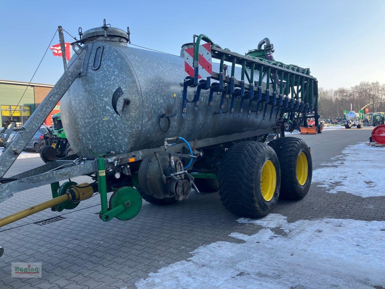 Vakuumfass Türe ait Meyer-Lohne PW10000, Gebrauchtmaschine içinde Bakum (resim 12)