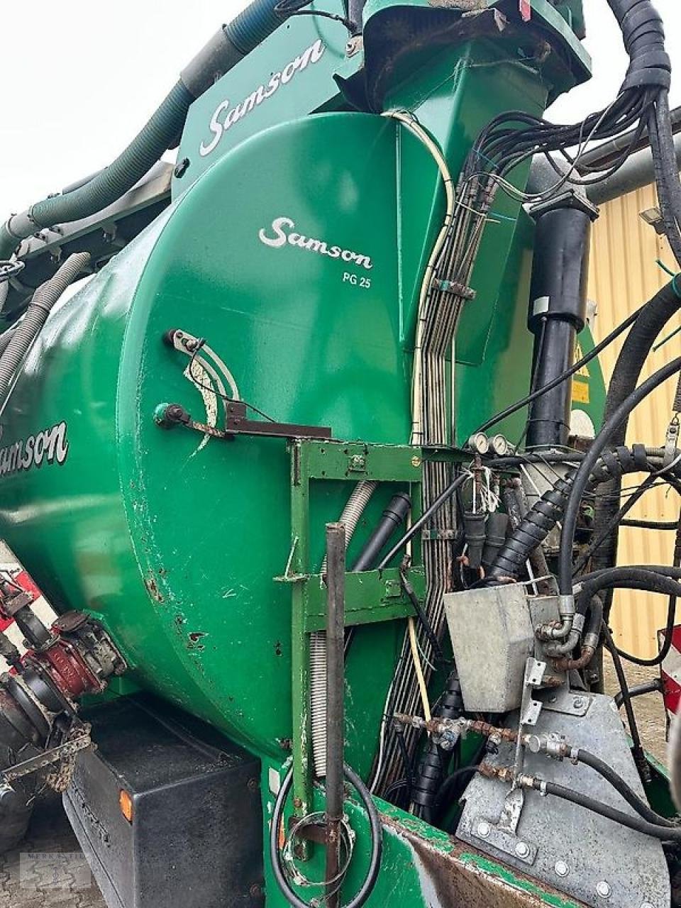 Vakuumfass za tip Samson PG 25 mit 27m Schleppschlauch, Gebrauchtmaschine u Pragsdorf (Slika 3)