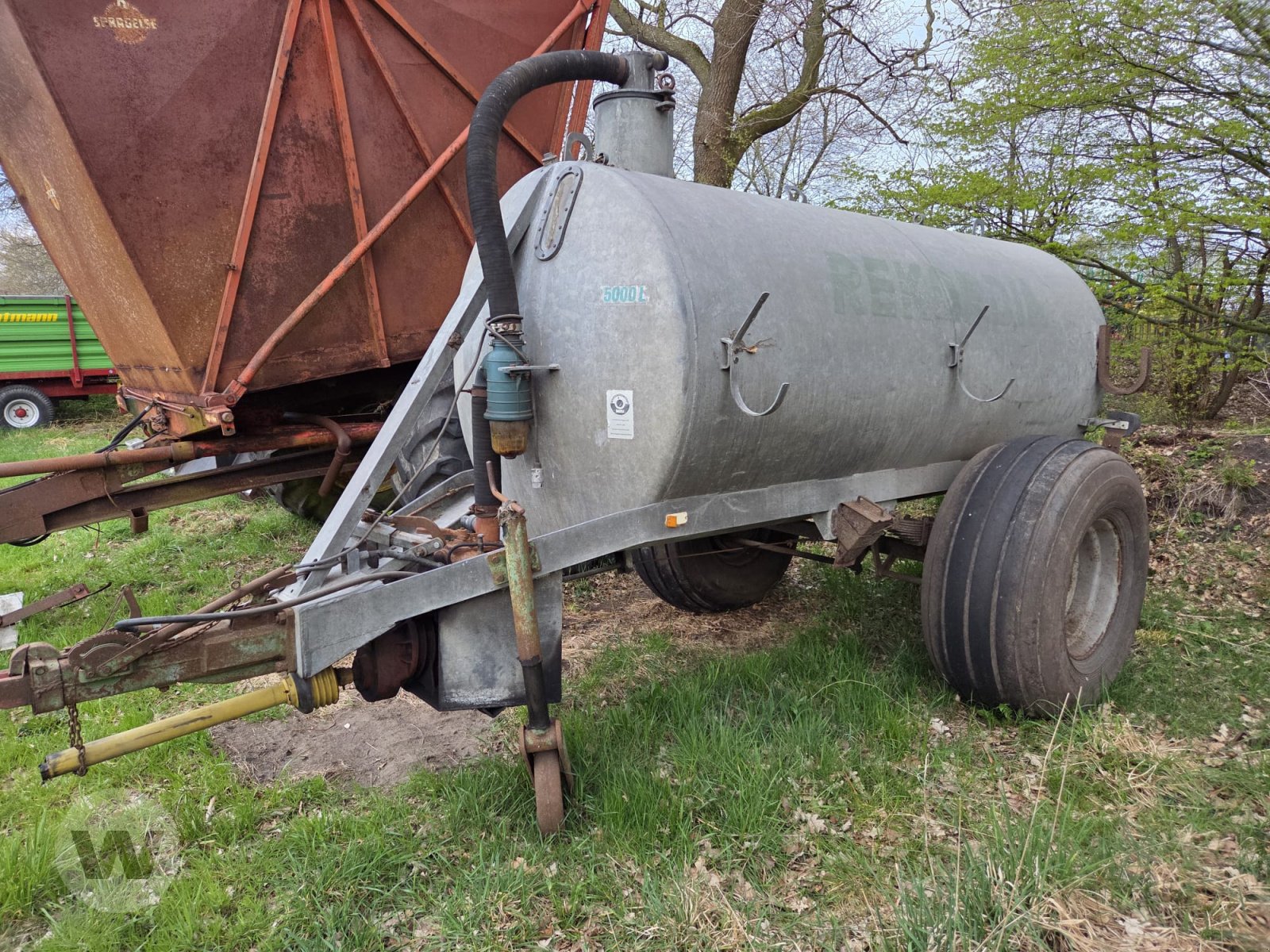 Vakuumfass des Typs Sonstige VW 5000, Gebrauchtmaschine in Börm (Bild 1)