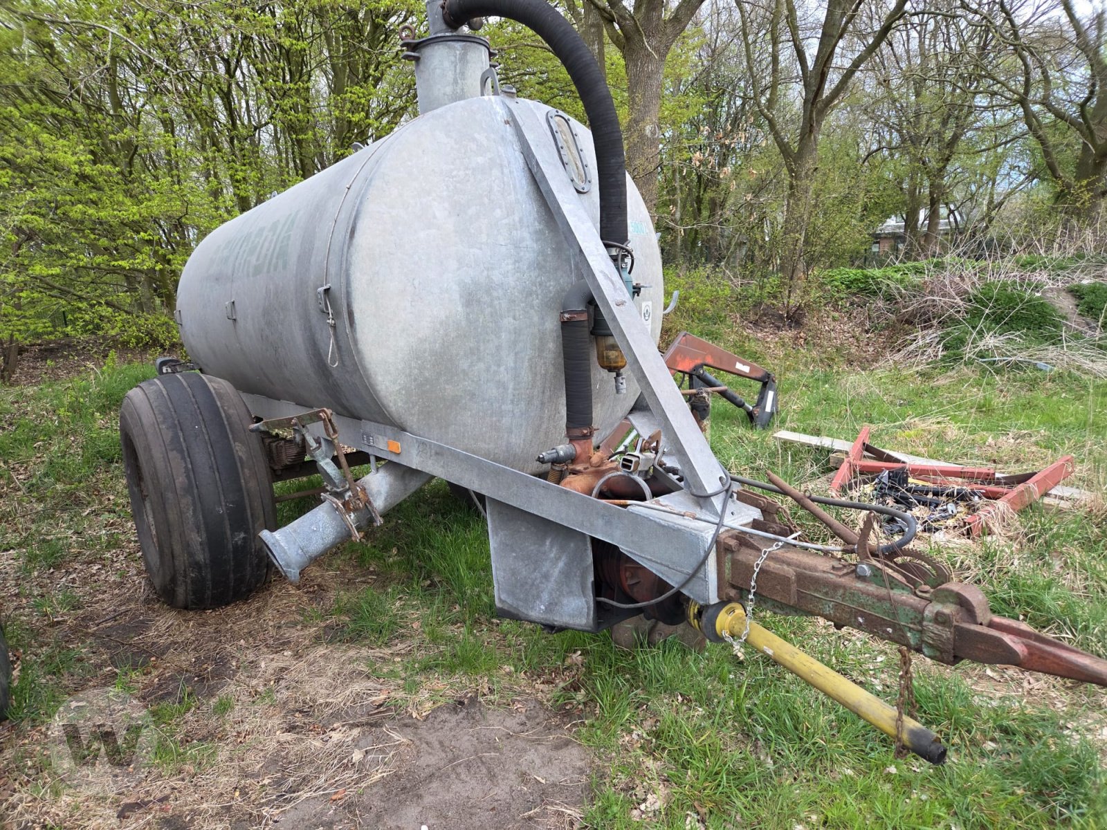 Vakuumfass des Typs Sonstige VW 5000, Gebrauchtmaschine in Börm (Bild 2)