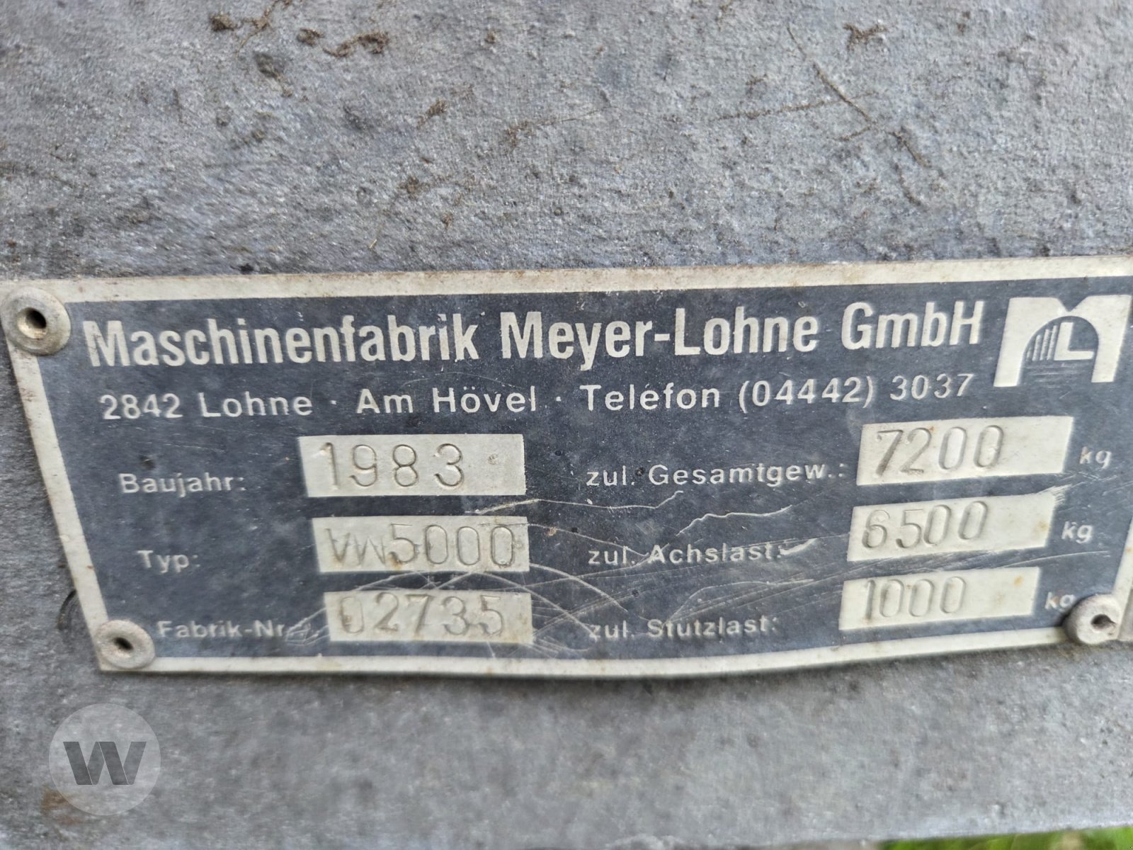 Vakuumfass des Typs Sonstige VW 5000, Gebrauchtmaschine in Börm (Bild 6)