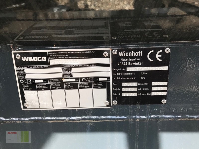 Vakuumfass des Typs Wienhoff VTW Profi Line 17300, Neumaschine in Bordesholm (Bild 4)