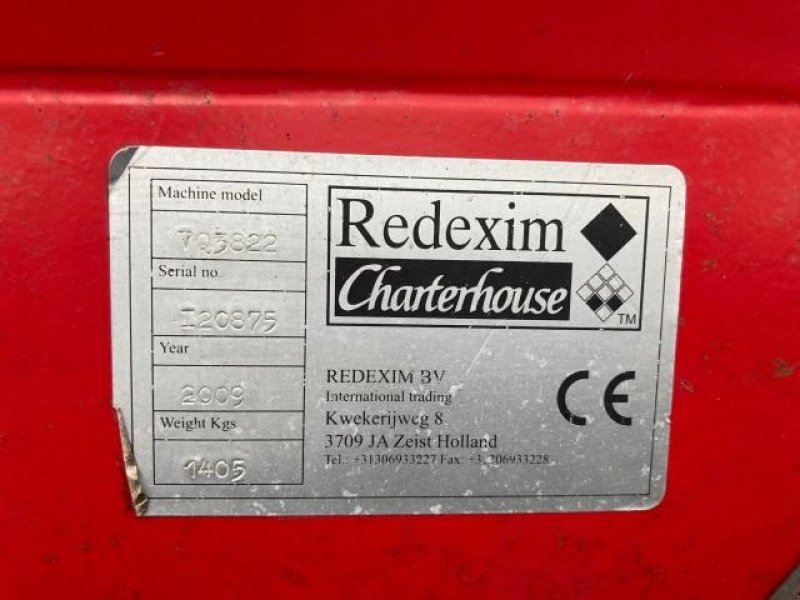 Vertikutierer типа Sonstige REDEXIM CHARDERHOUSE, Gebrauchtmaschine в Rødding (Фотография 12)