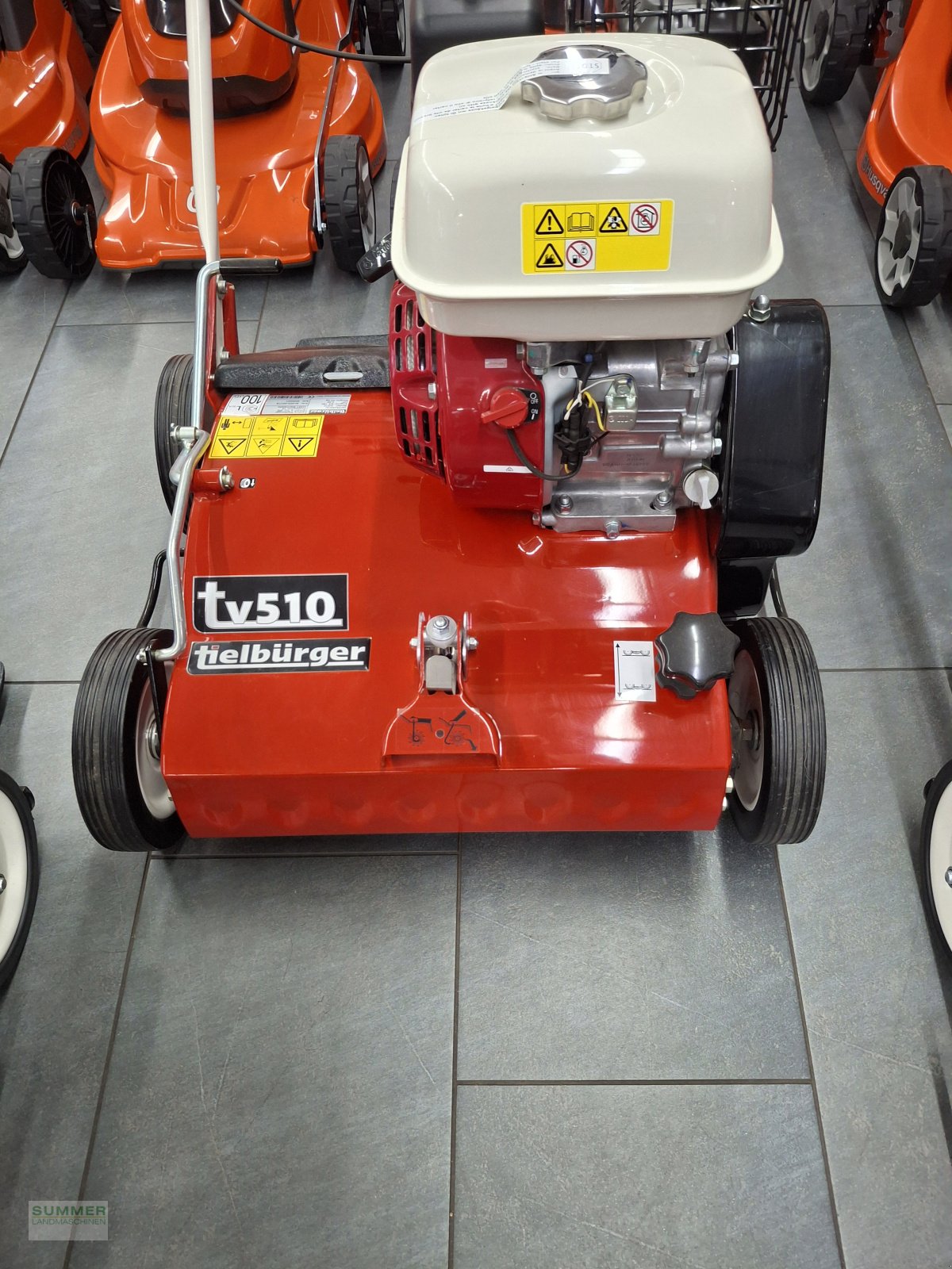 Vertikutierer des Typs Tielbürger tv 510 Honda, Neumaschine in Pforzheim (Bild 1)