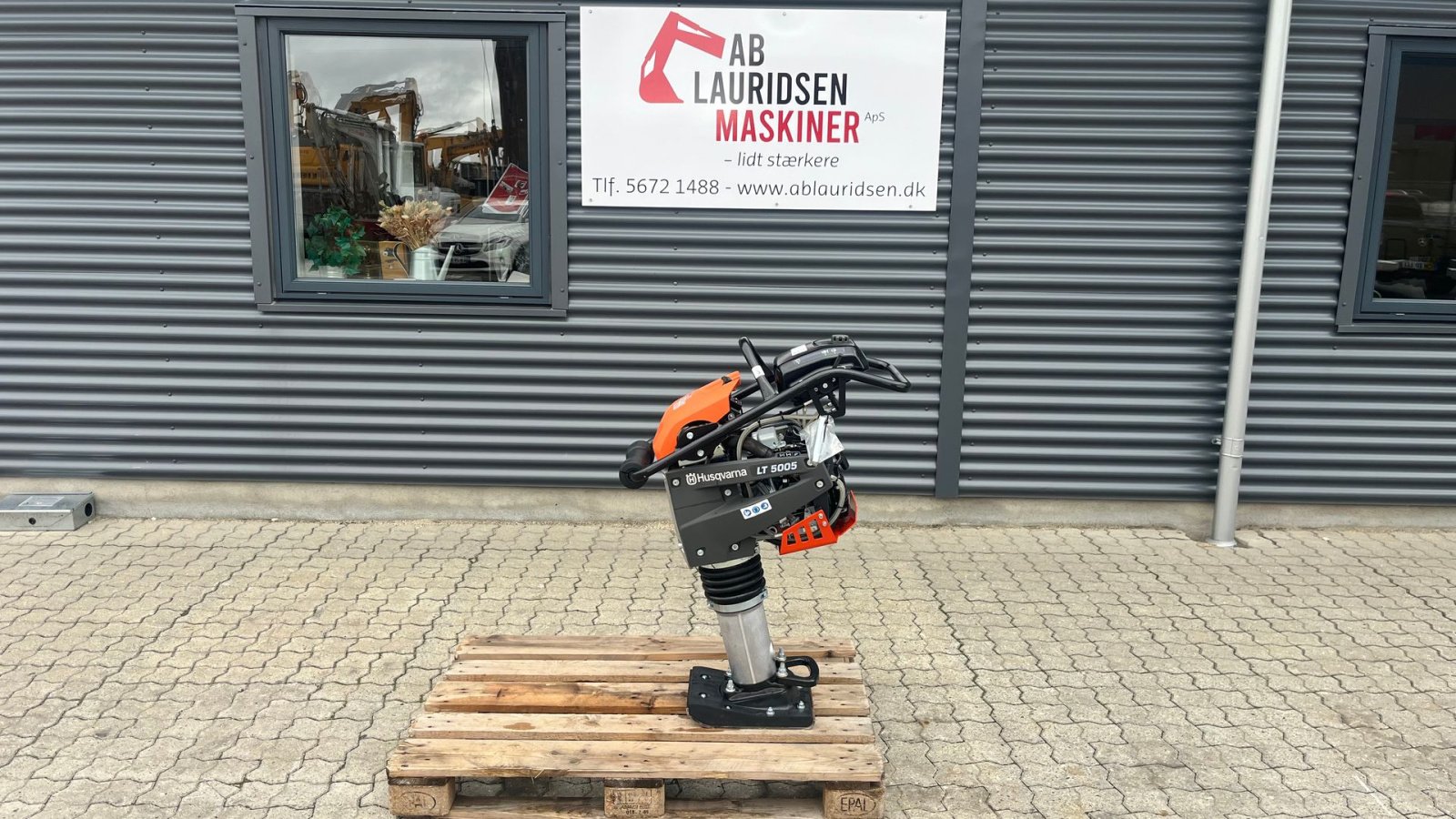 Vibrations-Stampfer typu Husqvarna LT5005 NY jordloppe Klar til brug, Gebrauchtmaschine v Rønnede (Obrázek 1)