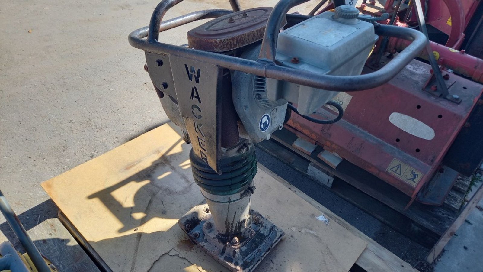 Vibrations-Stampfer Türe ait Wacker Neuson Jordloppe, Gebrauchtmaschine içinde Rødovre (resim 2)