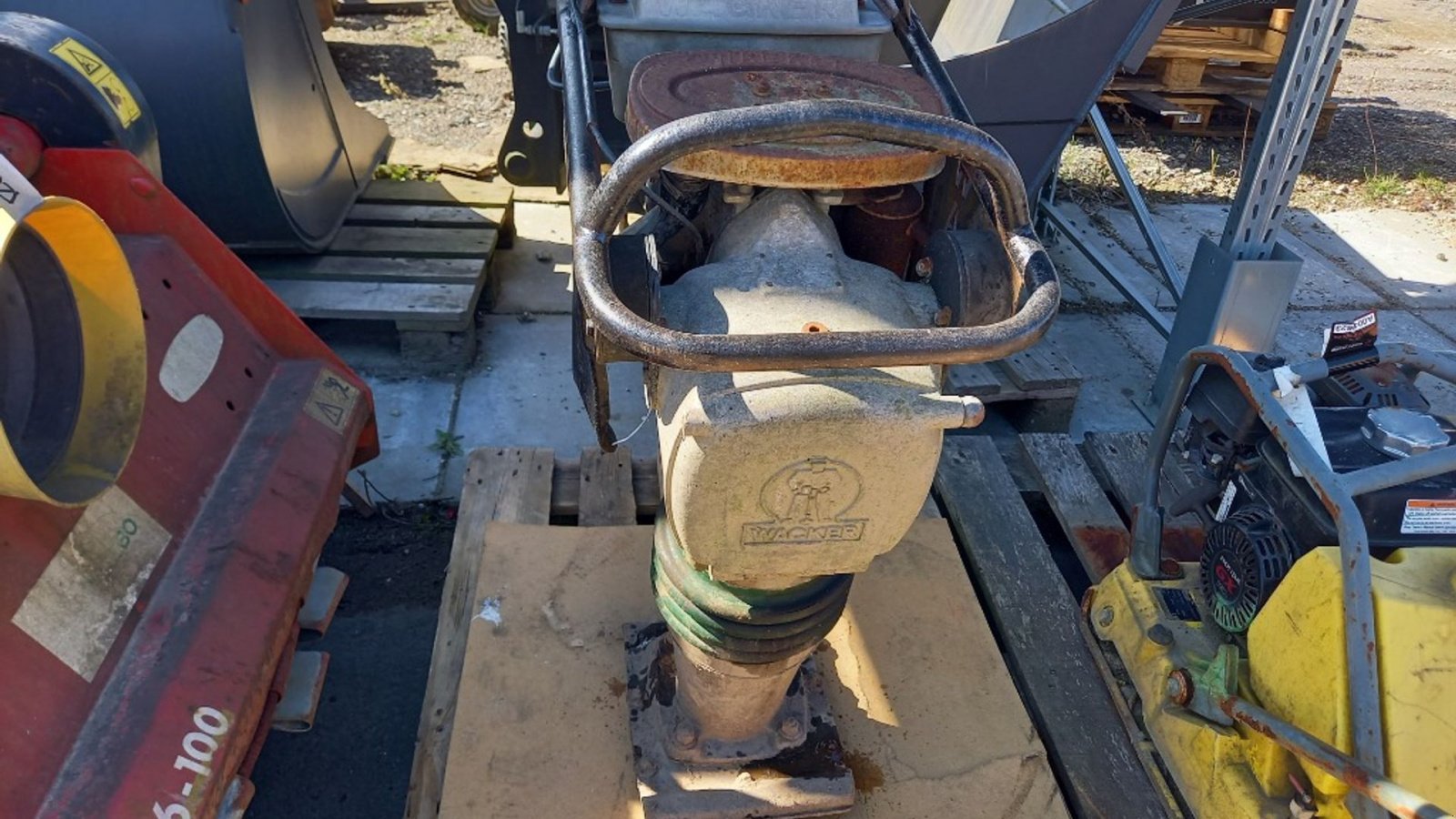 Vibrations-Stampfer Türe ait Wacker Neuson Jordloppe, Gebrauchtmaschine içinde Rødovre (resim 4)