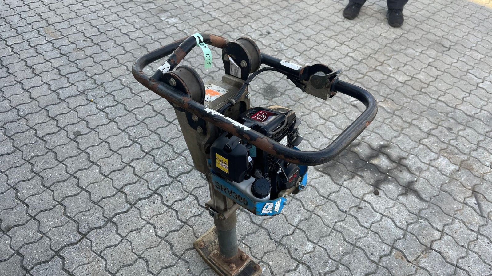 Vibrations-Stampfer van het type Weber-Hydraulik svr300 32Kg lille/smal jordloppe NY Motor, Gebrauchtmaschine in Rønnede (Foto 4)