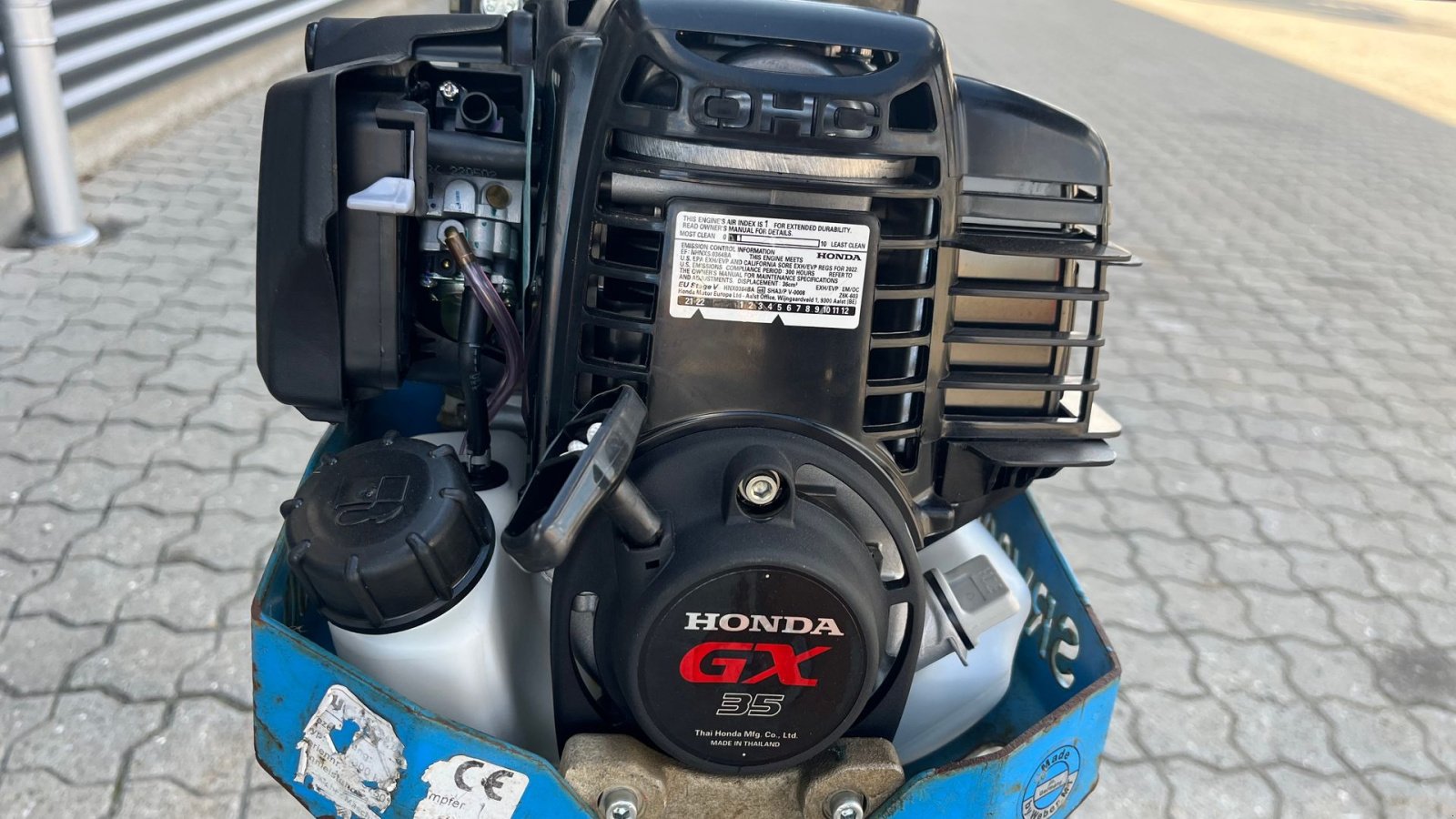 Vibrations-Stampfer van het type Weber-Hydraulik svr300 32Kg lille/smal jordloppe NY Motor, Gebrauchtmaschine in Rønnede (Foto 8)