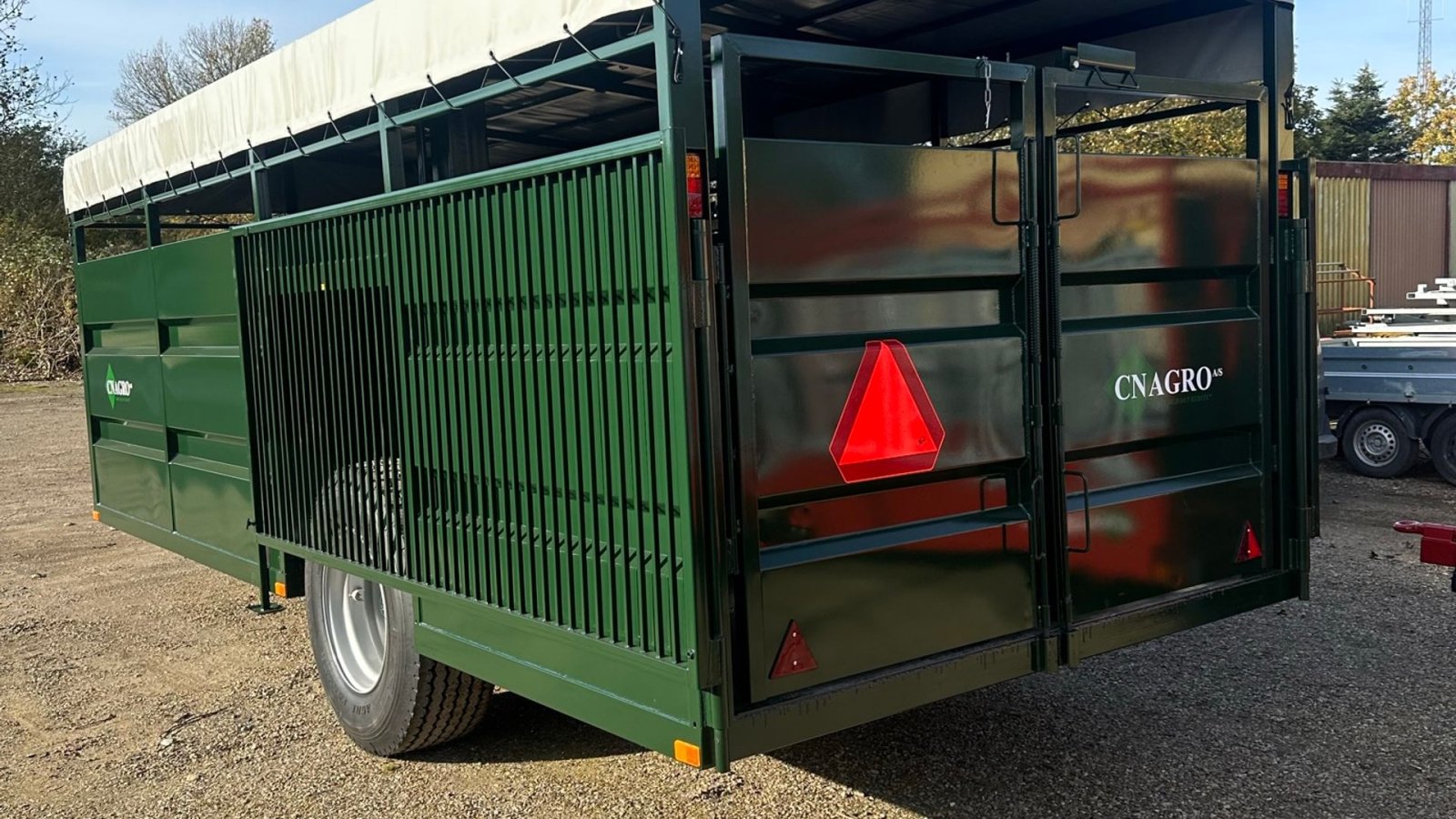 Viehanhänger typu Agro Kreatur og Grissevogne, Gebrauchtmaschine v Nykøbing M (Obrázek 4)