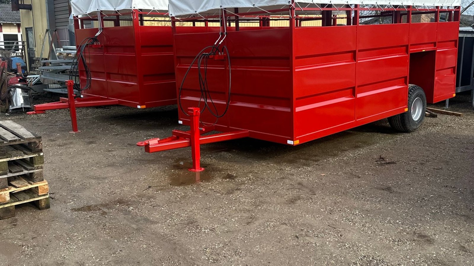 Viehanhänger typu Agro Kreatur og Grissevogne, Gebrauchtmaschine v Nykøbing M (Obrázek 5)