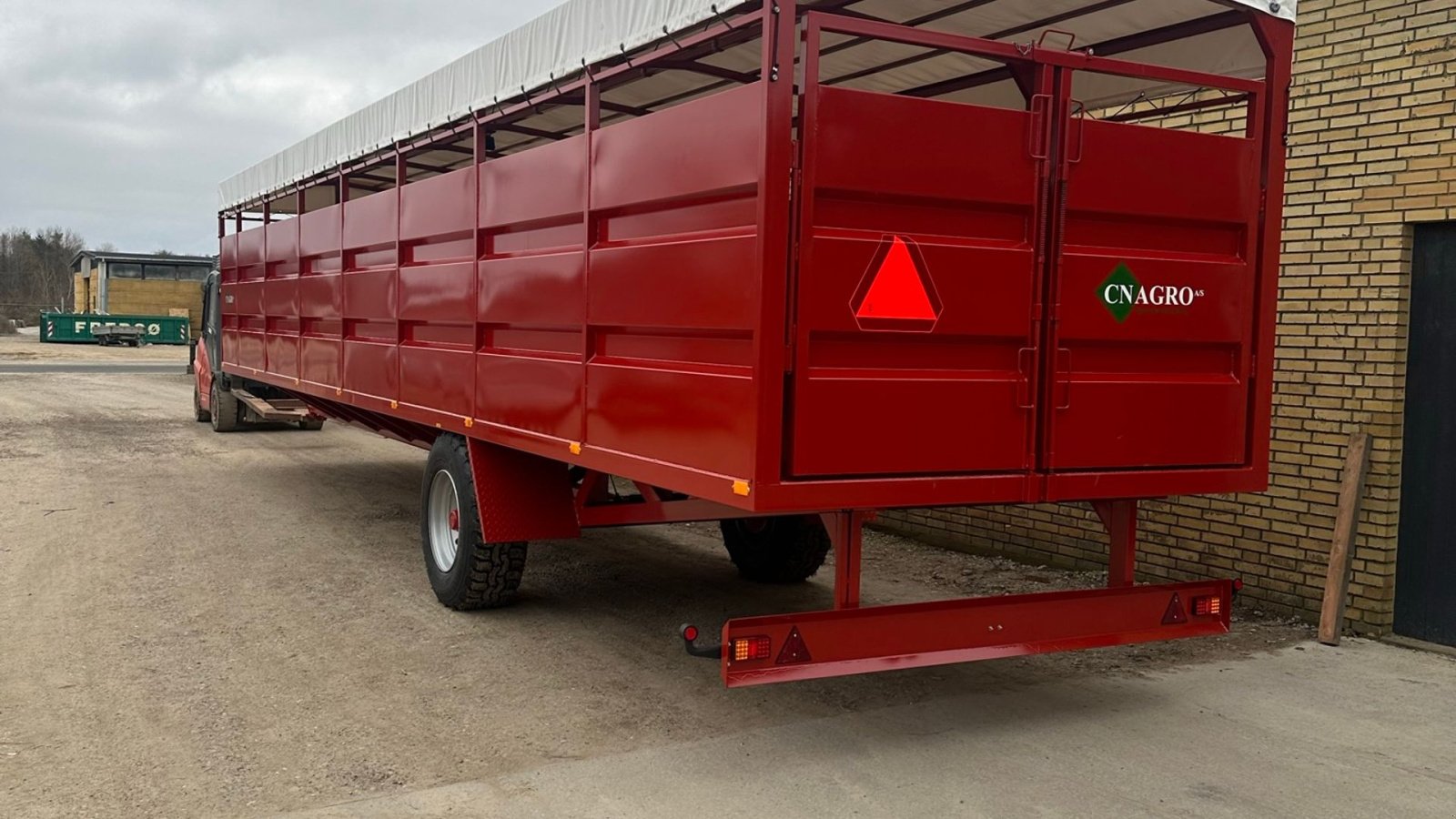 Viehanhänger typu Agro Kreatur og Grissevogne, Gebrauchtmaschine v Nykøbing M (Obrázek 6)