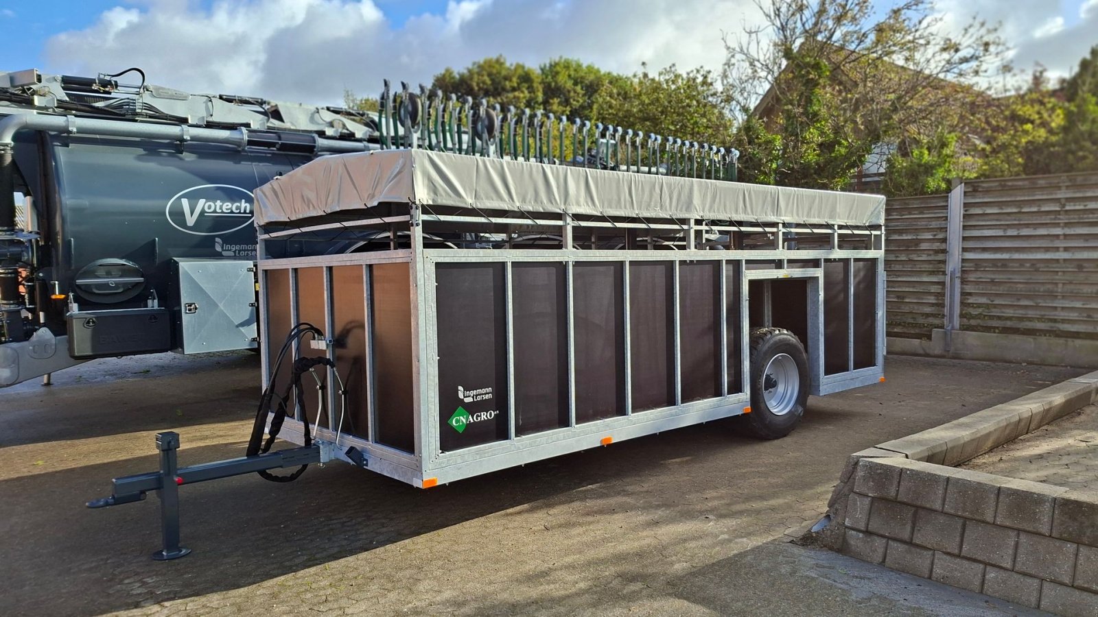 Viehanhänger del tipo Agro Model D, Gebrauchtmaschine In Nykøbing Mors (Immagine 15)