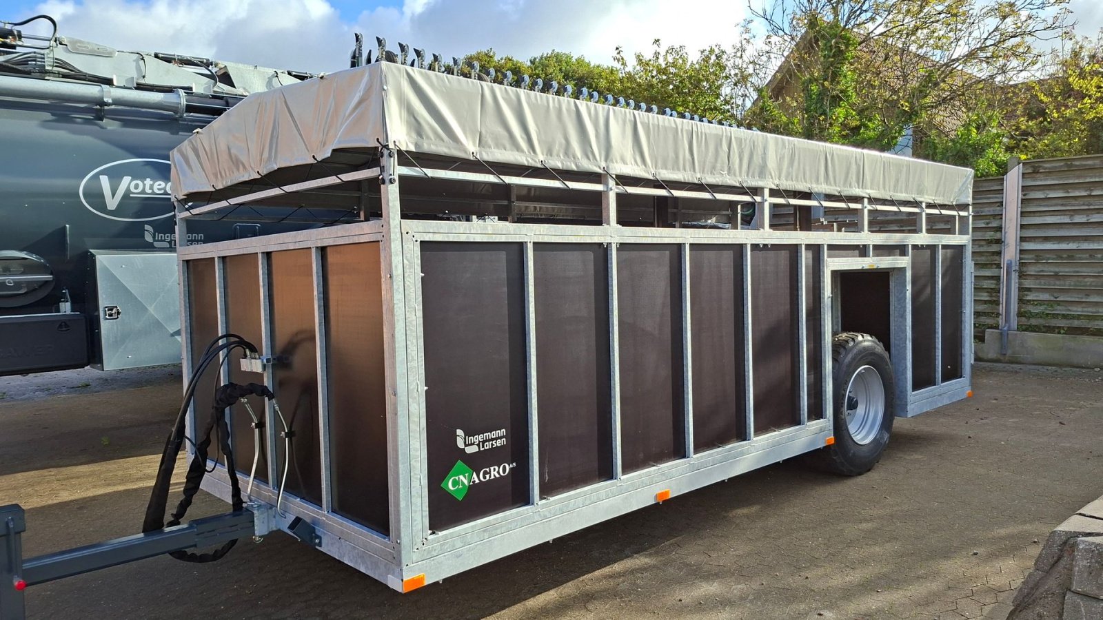 Viehanhänger van het type Agro Model D, Gebrauchtmaschine in Nykøbing Mors (Foto 1)