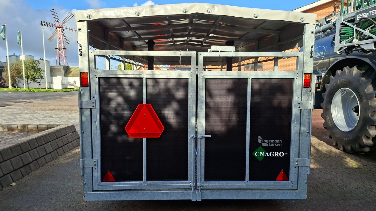 Viehanhänger van het type Agro Model D, Gebrauchtmaschine in Nykøbing Mors (Foto 3)