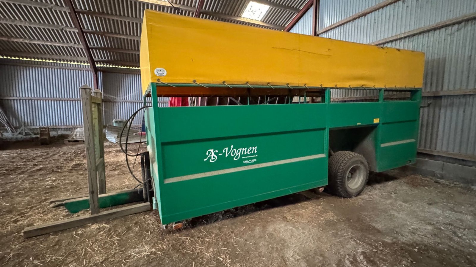 Viehanhänger typu AS Baugeräte As vognen, Gebrauchtmaschine v Sakskøbing (Obrázek 4)