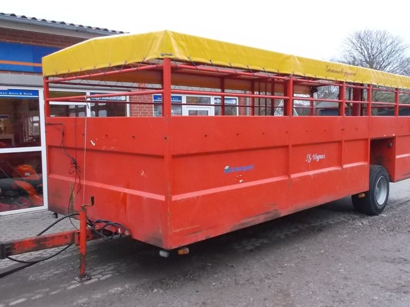 Viehanhänger typu AS Baugeräte Kreaturvogn 7m, Gebrauchtmaschine v Roslev (Obrázek 1)