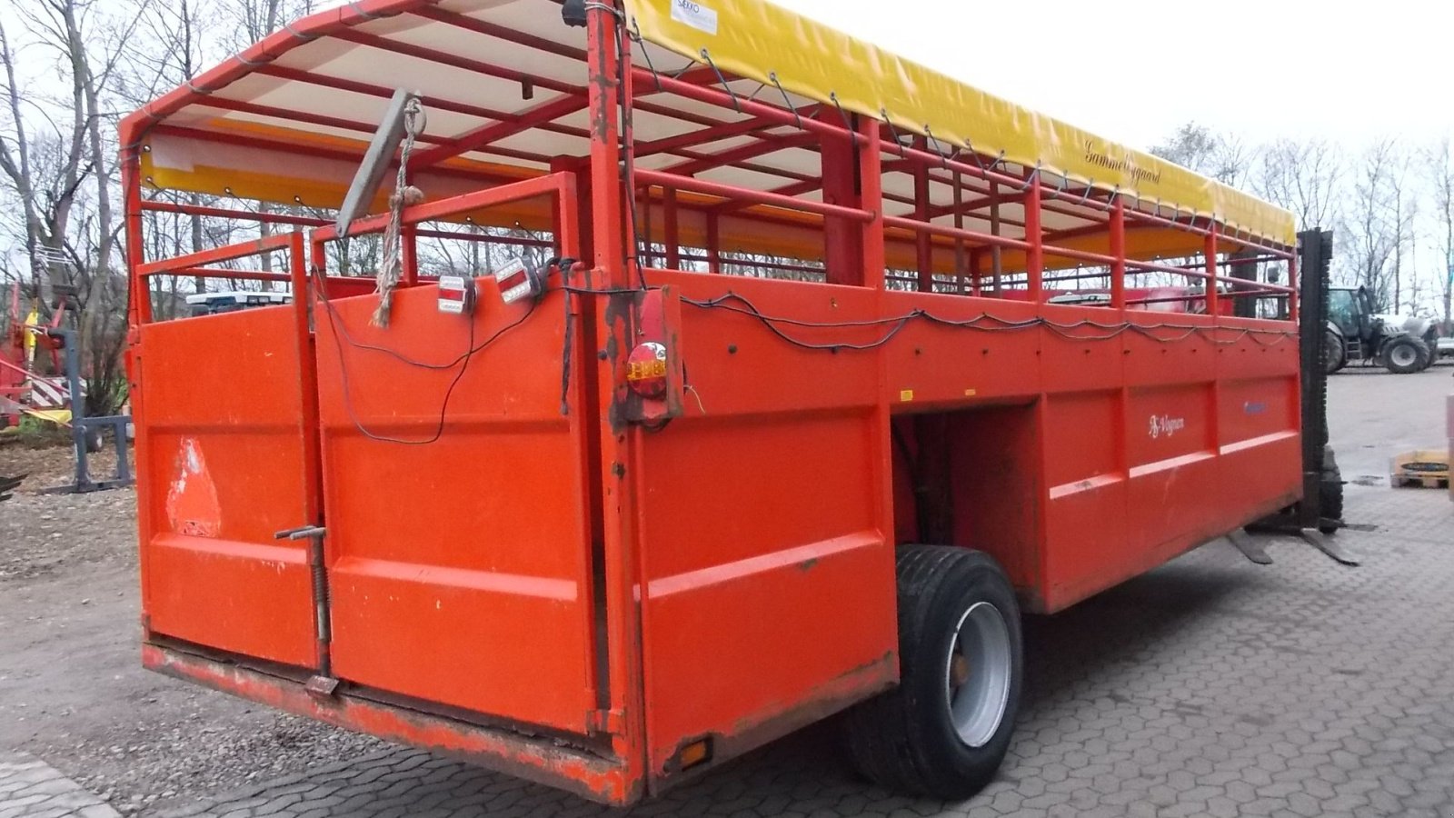 Viehanhänger des Typs AS Baugeräte Kreaturvogn 7m, Gebrauchtmaschine in Roslev (Bild 5)