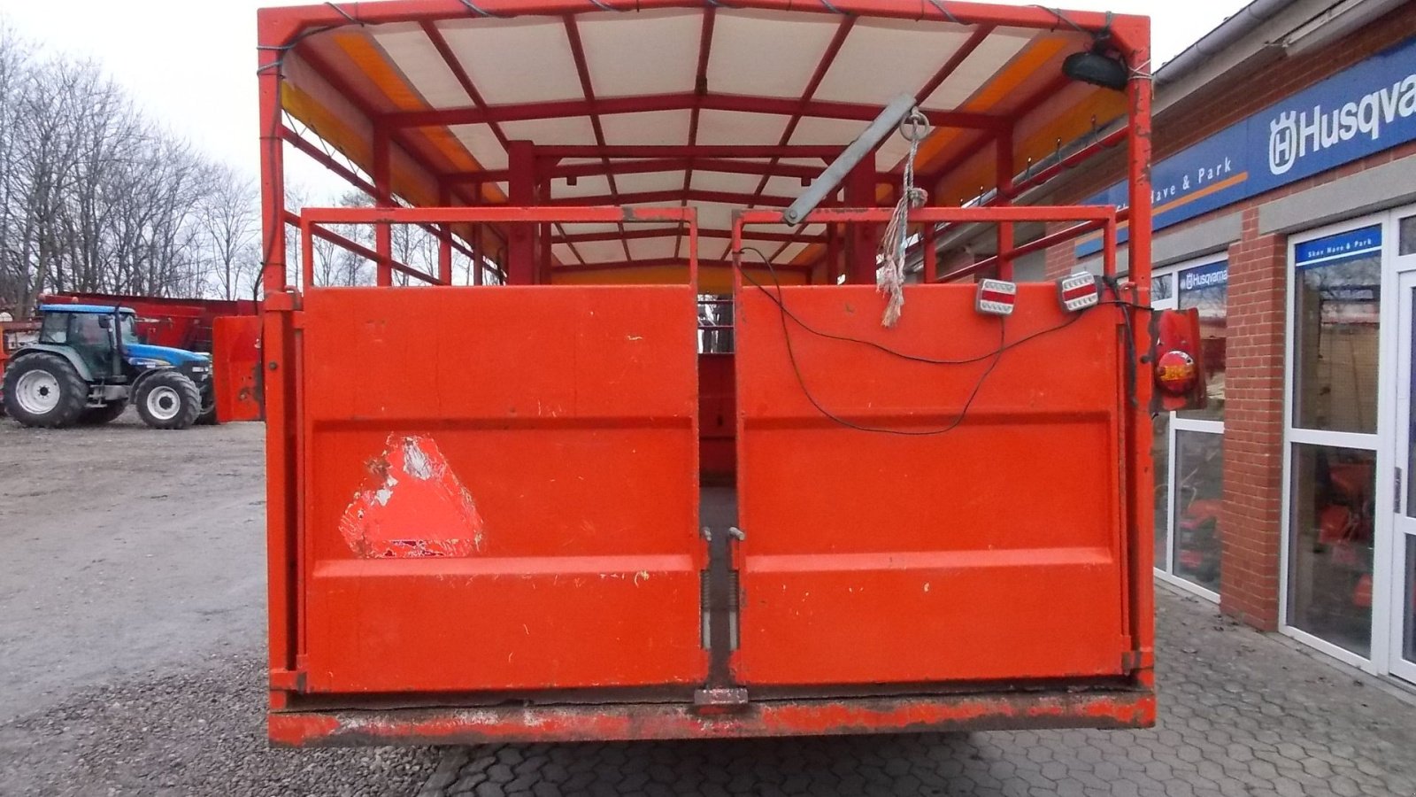 Viehanhänger des Typs AS Baugeräte Kreaturvogn 7m, Gebrauchtmaschine in Roslev (Bild 4)