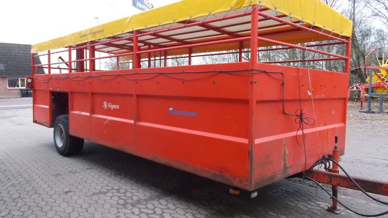 Viehanhänger des Typs AS Baugeräte Kreaturvogn 7m, Gebrauchtmaschine in Roslev (Bild 7)