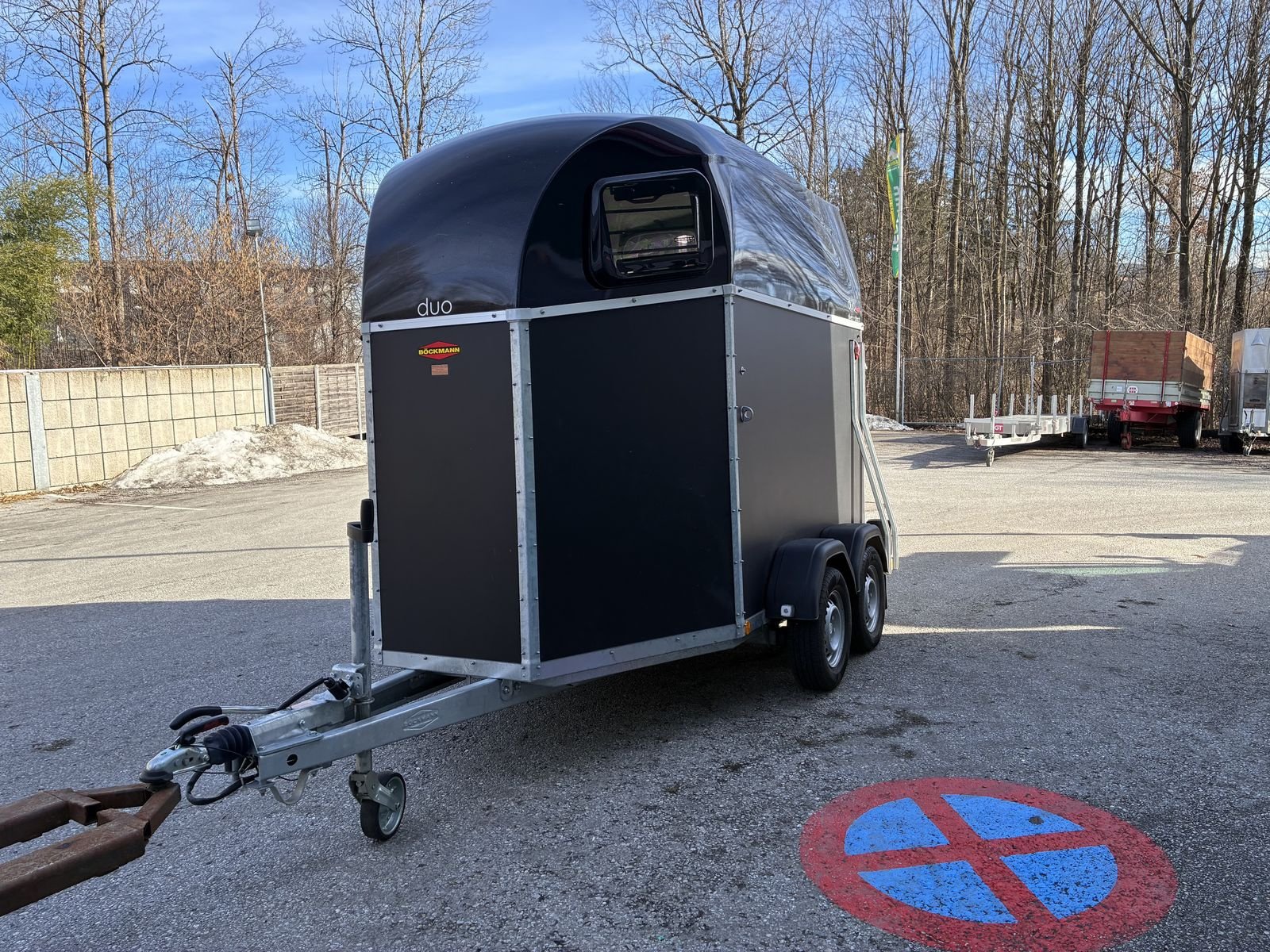 Viehanhänger del tipo Böckmann Duo Esprit Silver+Black, Gebrauchtmaschine In Bergheim (Immagine 2)