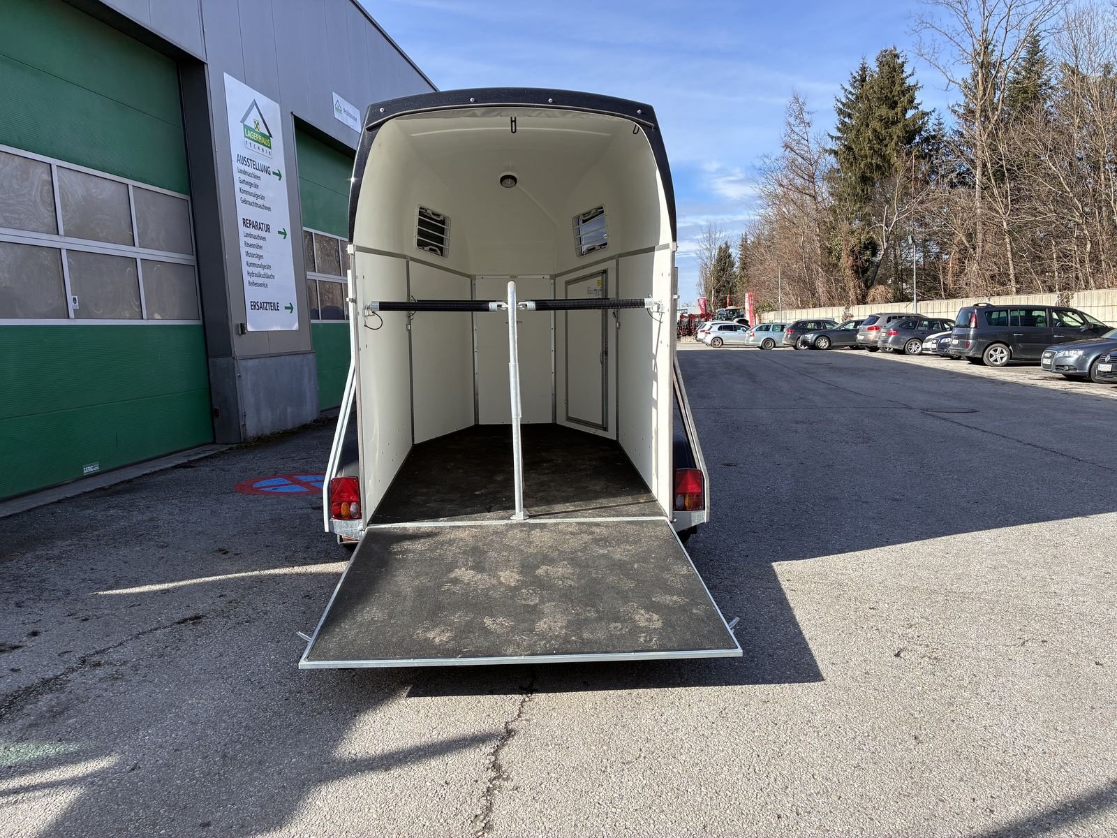 Viehanhänger del tipo Böckmann Duo Esprit Silver+Black, Gebrauchtmaschine In Bergheim (Immagine 7)