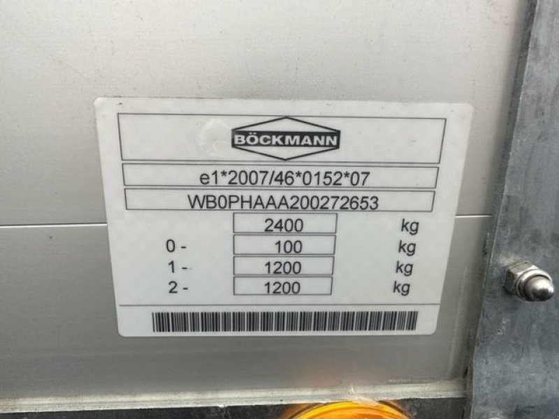 Viehanhänger des Typs Böckmann Pferdeanhänger Champion Esprit s+b 2400kg, Neumaschine in Tamsweg (Bild 22)