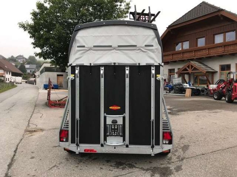 Viehanhänger des Typs Böckmann Pferdeanhänger Duo R mit Sattelkammer, Neumaschine in Tamsweg (Bild 14)