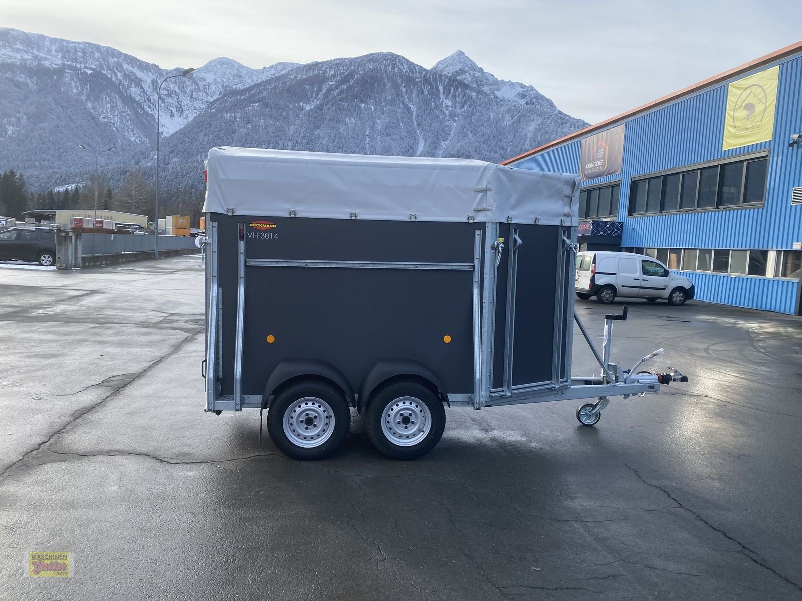 Viehanhänger des Typs Böckmann VH 3014 Viehanhänger in guter Ausstattung, Neumaschine in Kötschach (Bild 8)