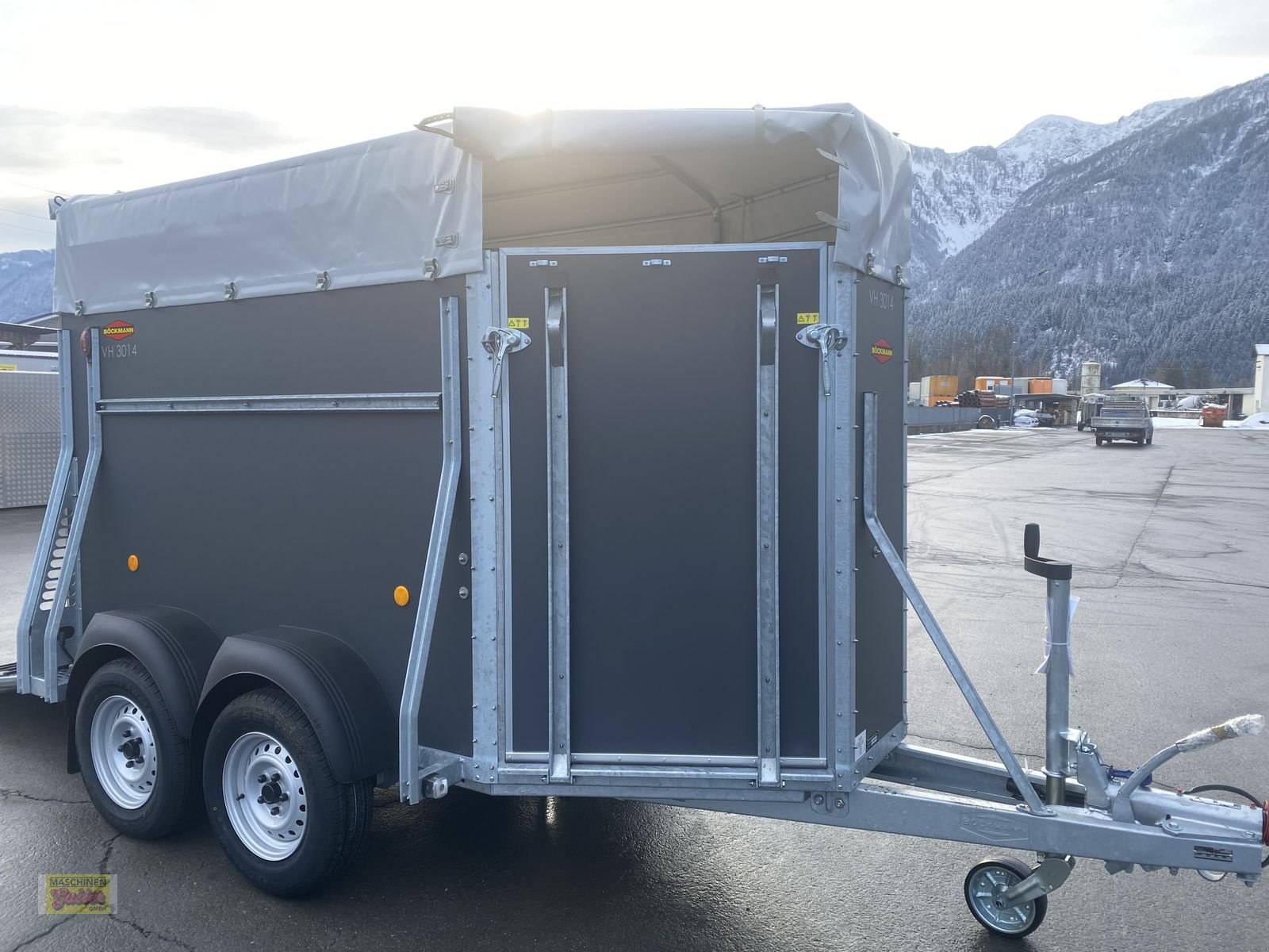 Viehanhänger des Typs Böckmann VH 3014 Viehanhänger in guter Ausstattung, Neumaschine in Kötschach (Bild 22)