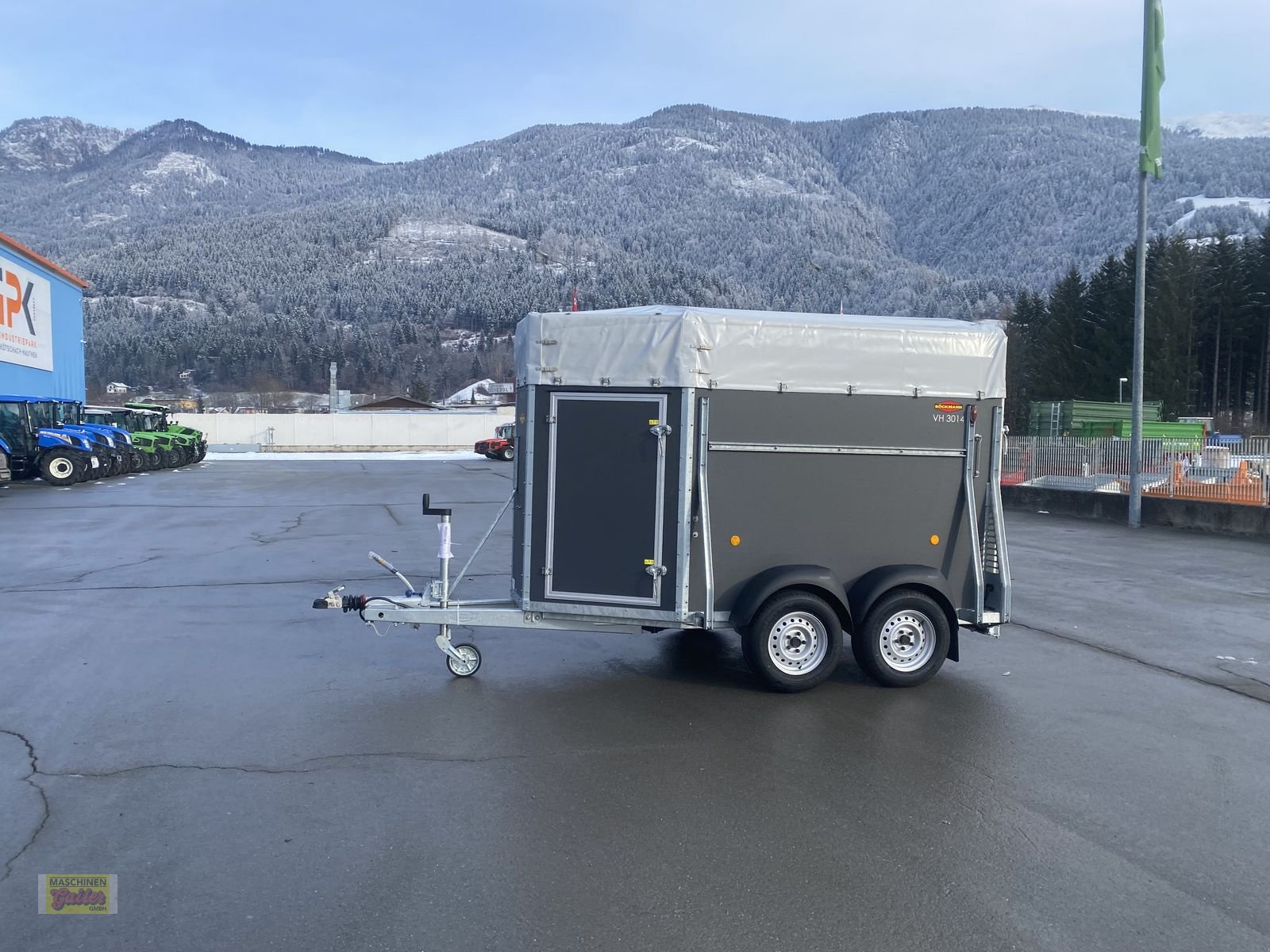 Viehanhänger des Typs Böckmann VH 3014 Viehanhänger in guter Ausstattung, Neumaschine in Kötschach (Bild 2)