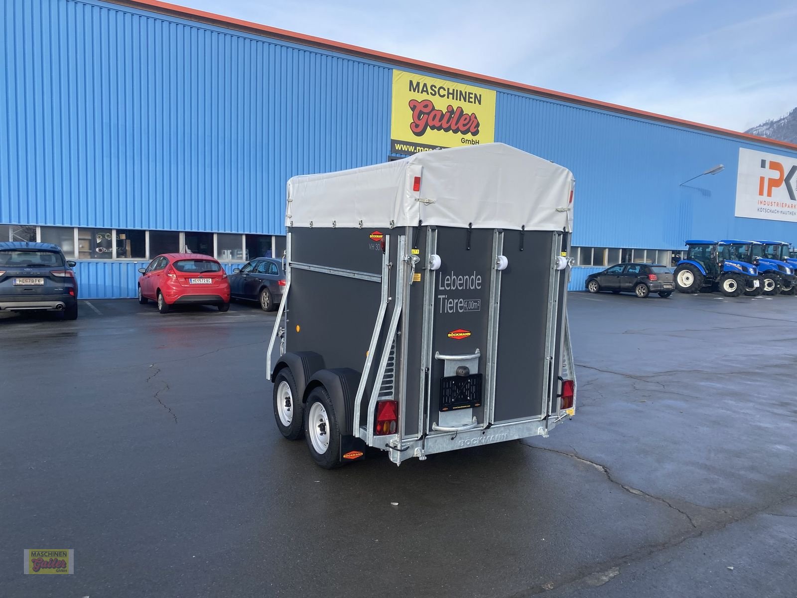 Viehanhänger des Typs Böckmann VH 3014 Viehanhänger in guter Ausstattung, Neumaschine in Kötschach (Bild 4)