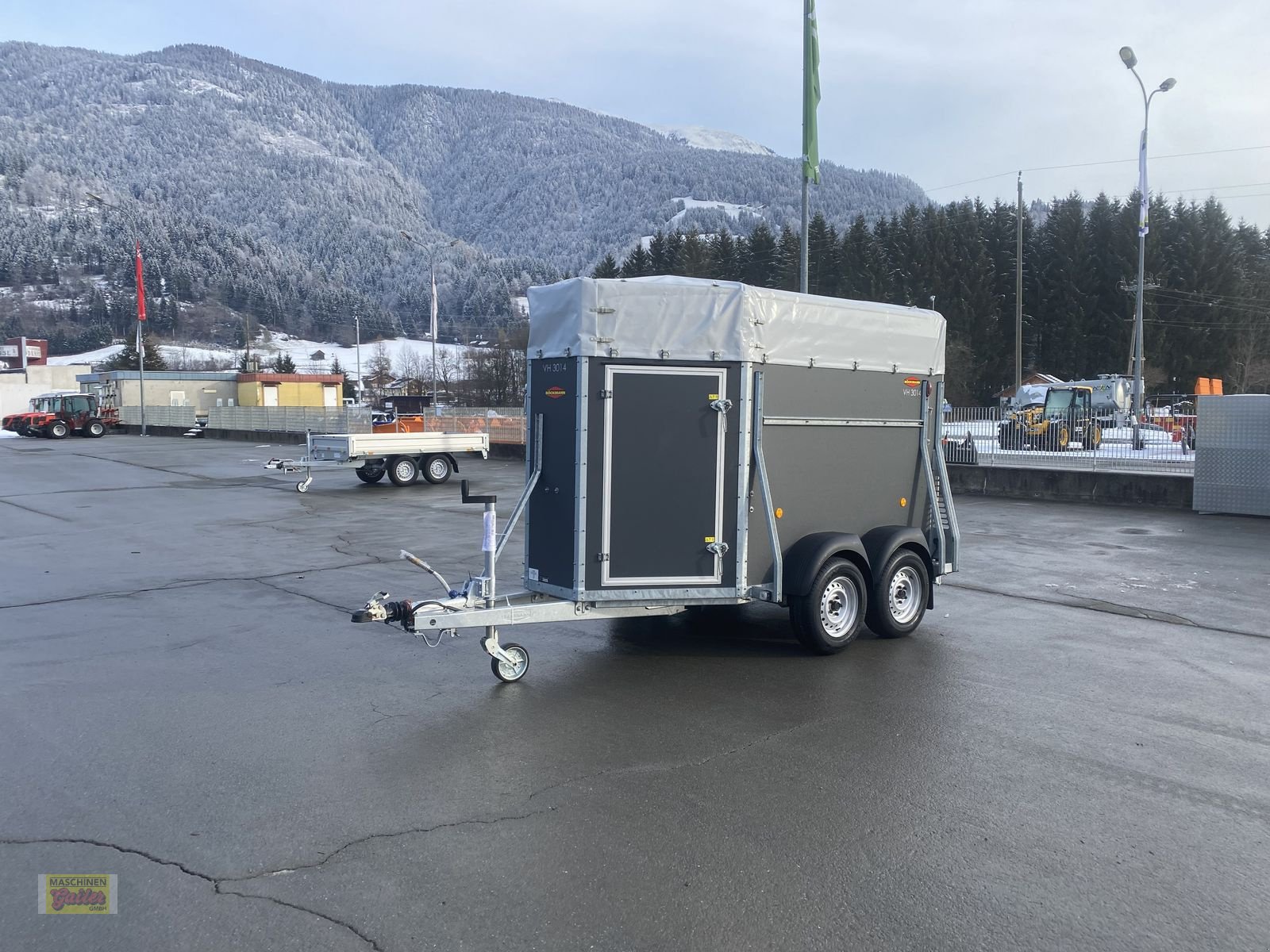 Viehanhänger des Typs Böckmann VH 3014 Viehanhänger in guter Ausstattung, Neumaschine in Kötschach (Bild 1)