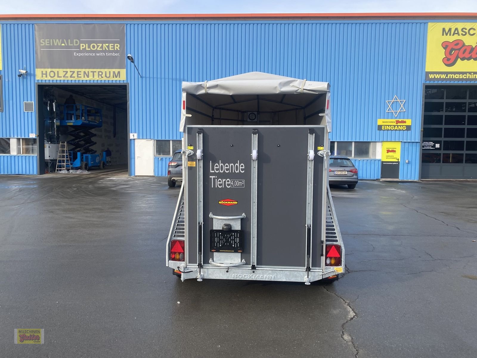 Viehanhänger des Typs Böckmann VH 3014 Viehanhänger in guter Ausstattung, Neumaschine in Kötschach (Bild 16)