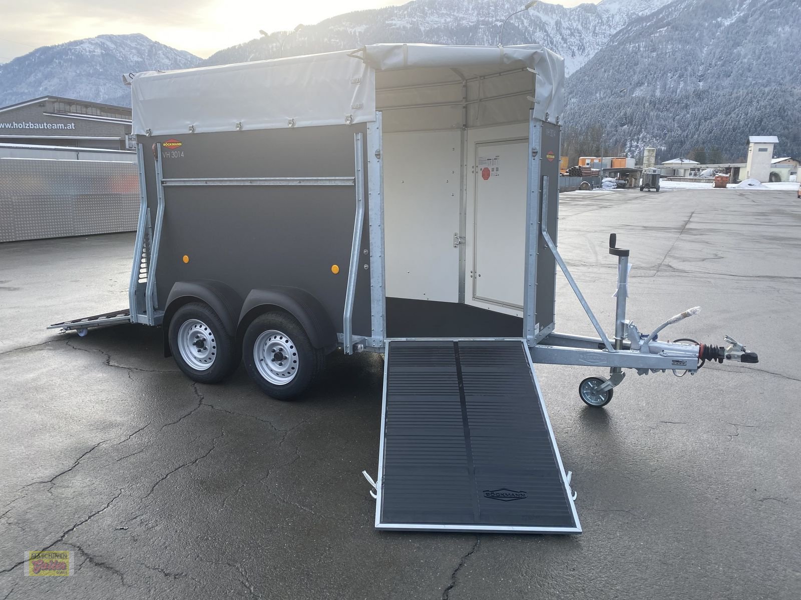 Viehanhänger des Typs Böckmann VH 3014 Viehanhänger in guter Ausstattung, Neumaschine in Kötschach (Bild 24)