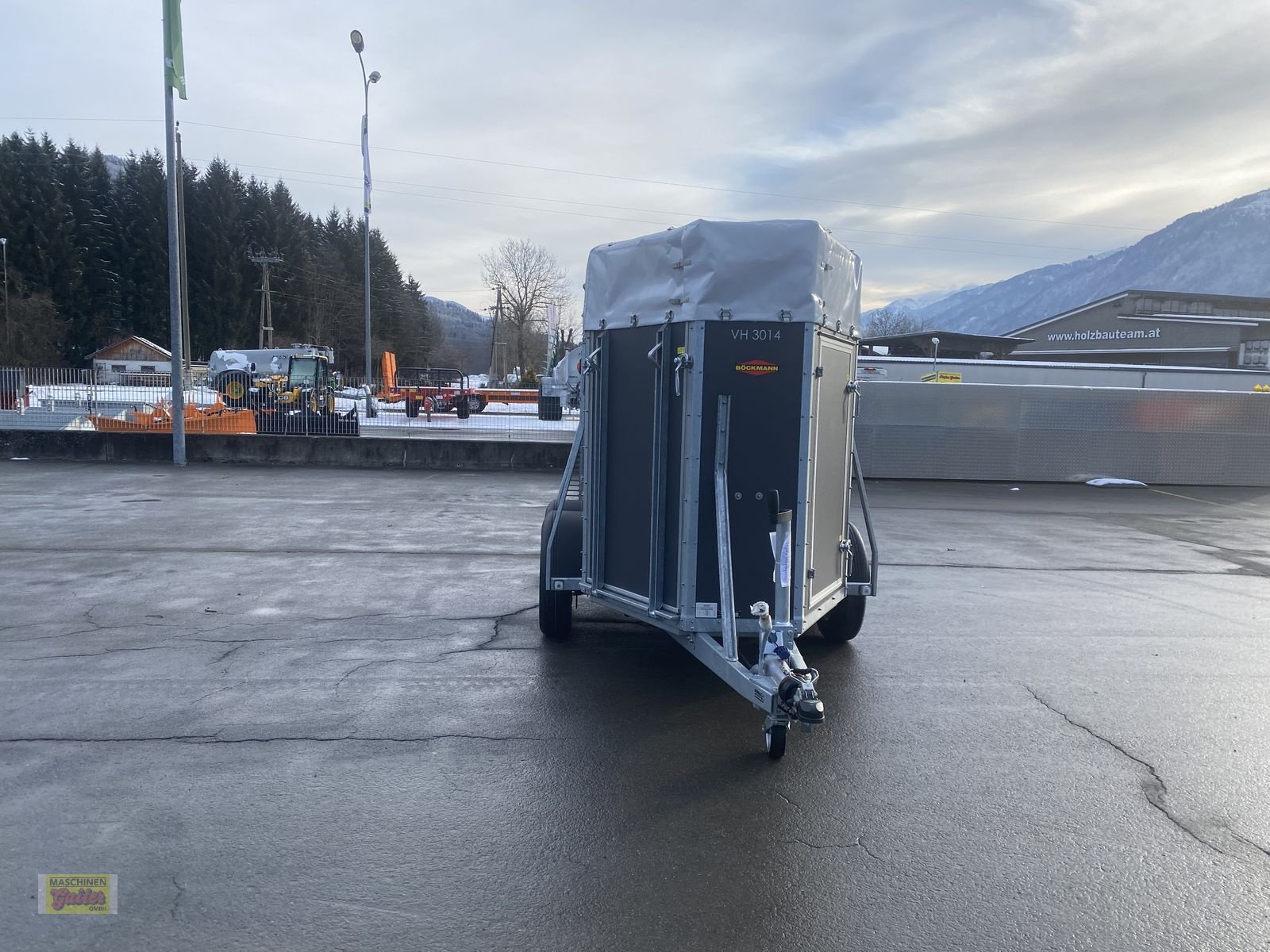 Viehanhänger des Typs Böckmann VH 3014 Viehanhänger in guter Ausstattung, Neumaschine in Kötschach (Bild 10)