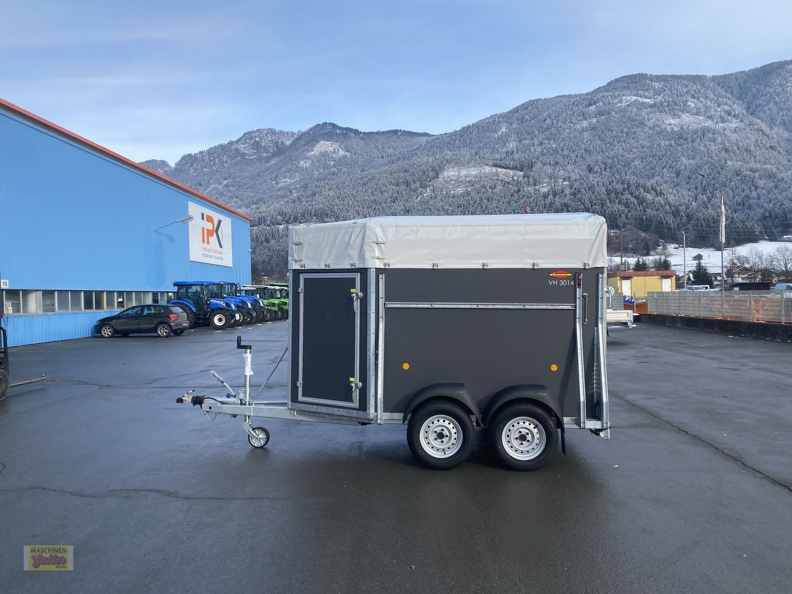Viehanhänger des Typs Böckmann VH 3014 Viehanhänger in guter Ausstattung, Neumaschine in Kötschach (Bild 3)