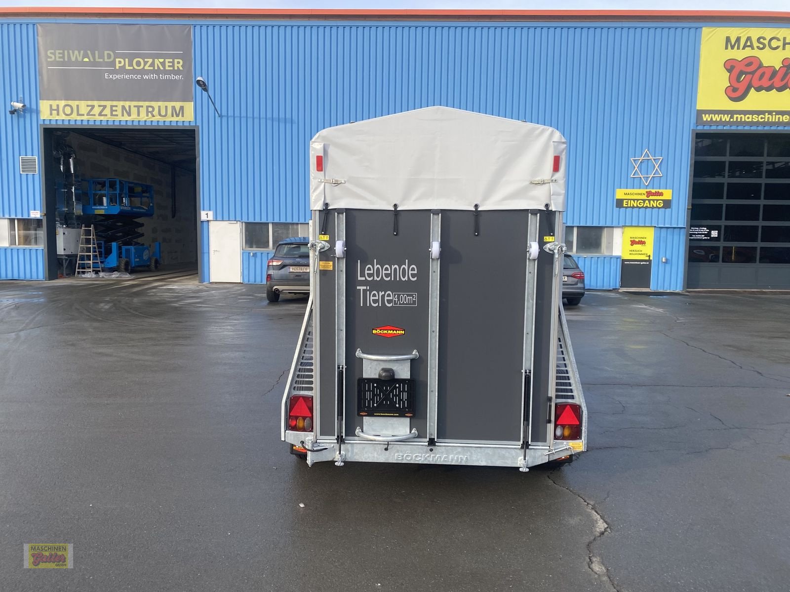Viehanhänger des Typs Böckmann VH 3014 Viehanhänger in guter Ausstattung, Neumaschine in Kötschach (Bild 5)