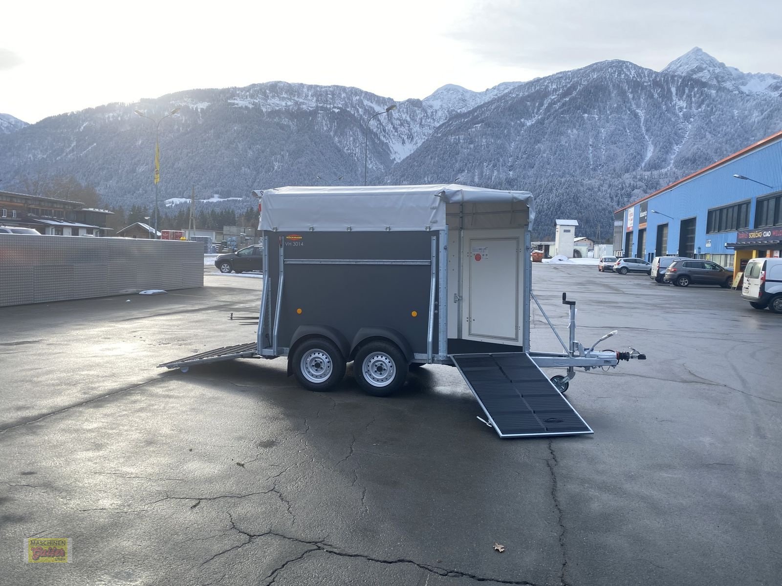 Viehanhänger des Typs Böckmann VH 3014 Viehanhänger in guter Ausstattung, Neumaschine in Kötschach (Bild 25)