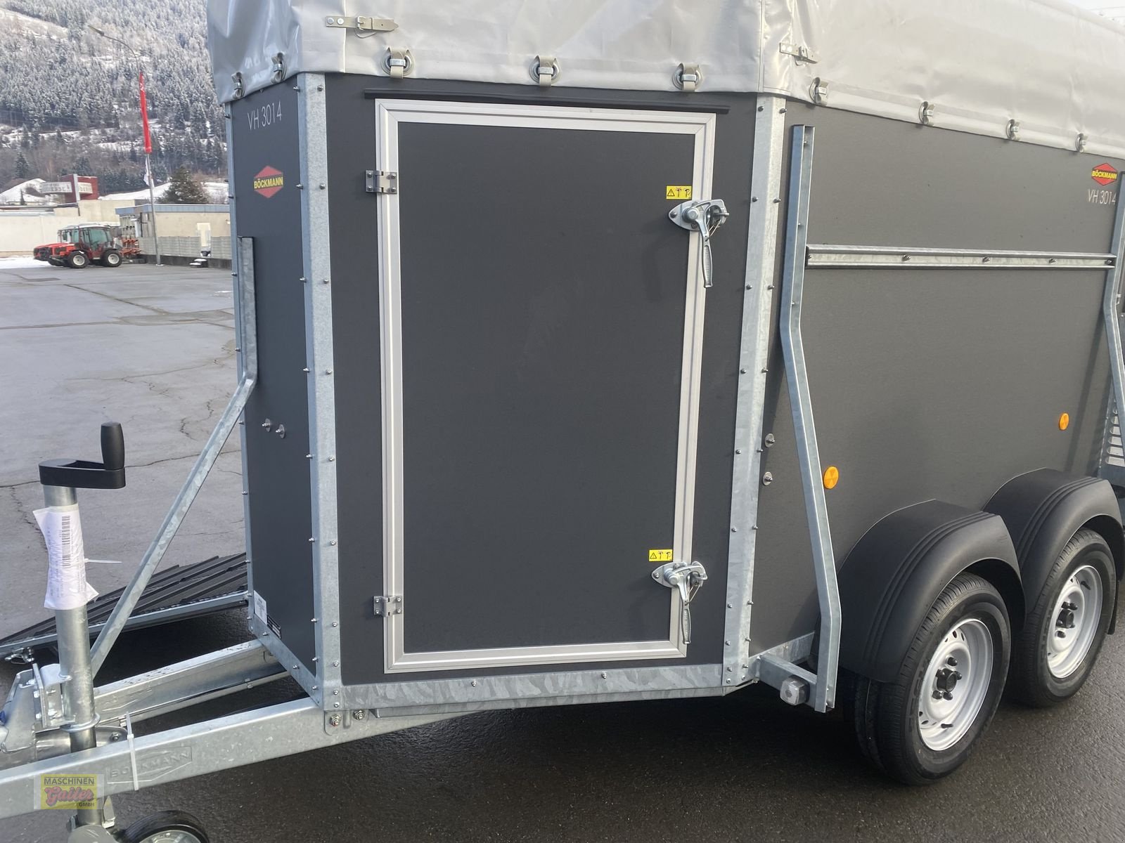 Viehanhänger des Typs Böckmann VH 3014 Viehanhänger in guter Ausstattung, Neumaschine in Kötschach (Bild 26)