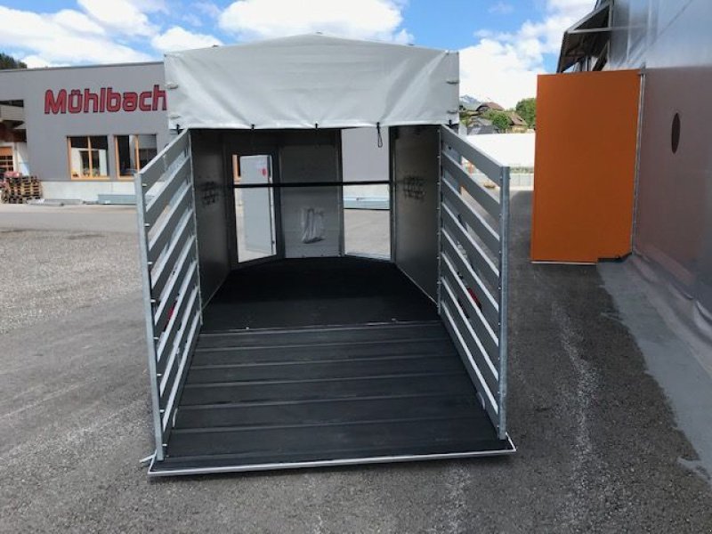 Viehanhänger des Typs Böckmann Viehanhänger VA 3520/35P Alu 3,5to, Neumaschine in Tamsweg (Bild 2)
