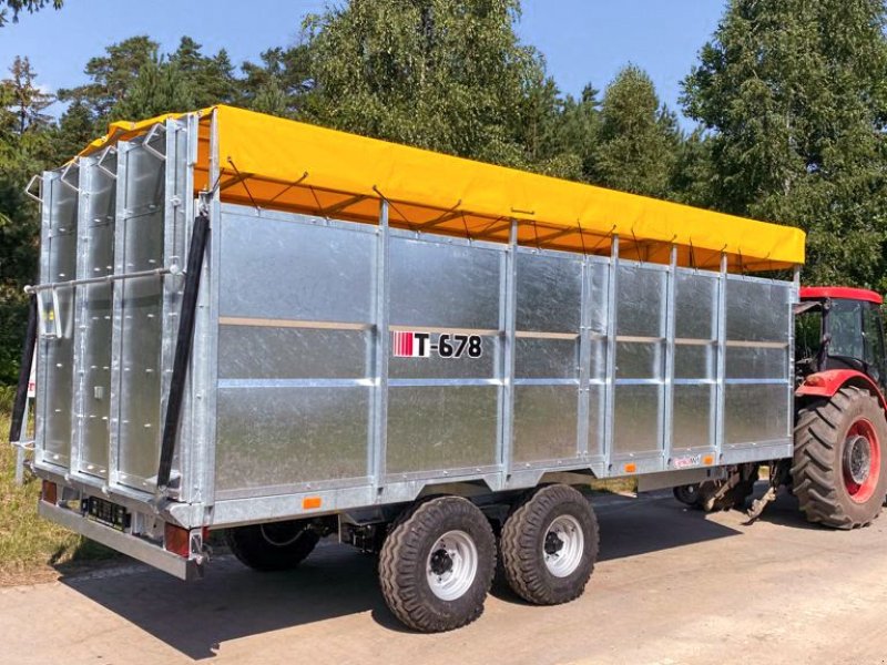 Viehanhänger tipa CYNKOMET Viehanhänger / live stock trailer, Neumaschine u Michałowo (Slika 1)