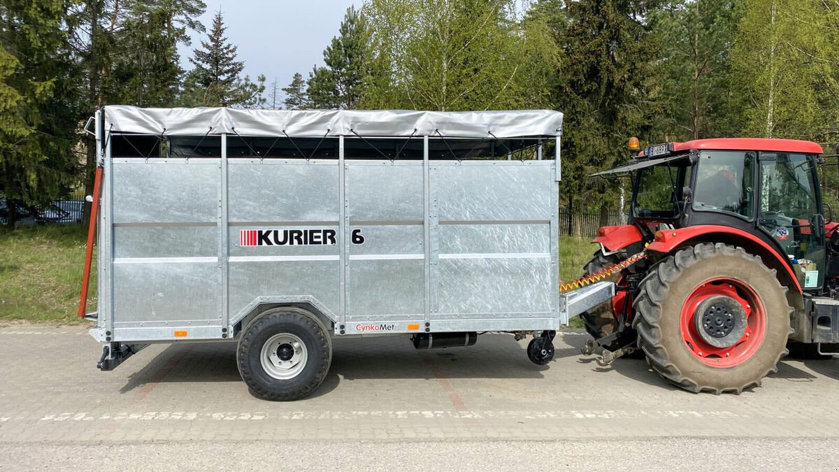Viehanhänger des Typs CYNKOMET Viehanhänger / livestock trailer, Neumaschine in Michałowo (Bild 5)