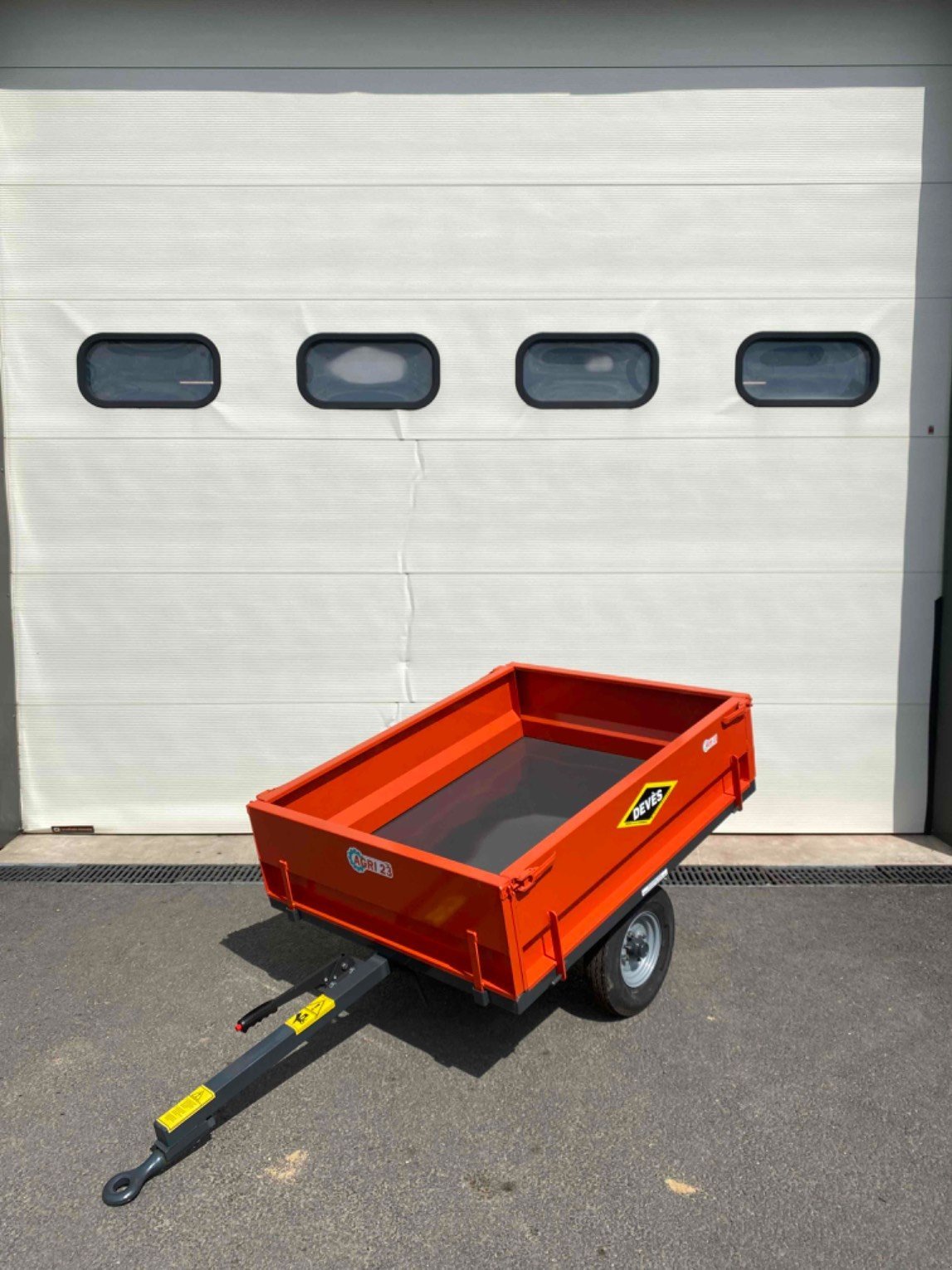 Viehanhänger typu Deves Remorque T14 Deves, Gebrauchtmaschine v LA SOUTERRAINE (Obrázek 1)